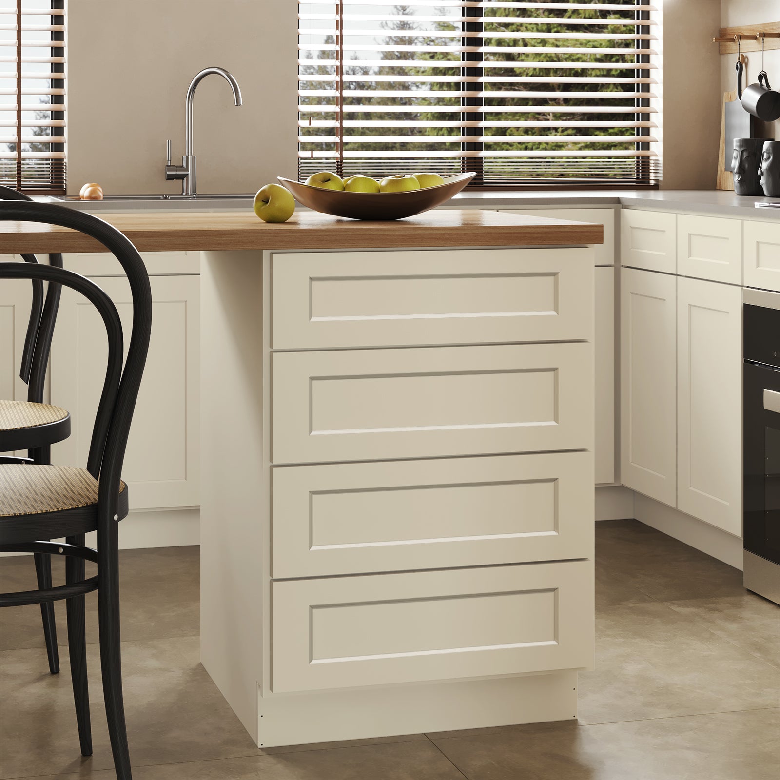 4DB Series Drawer Base Cabinet, Kitchen Cabinet