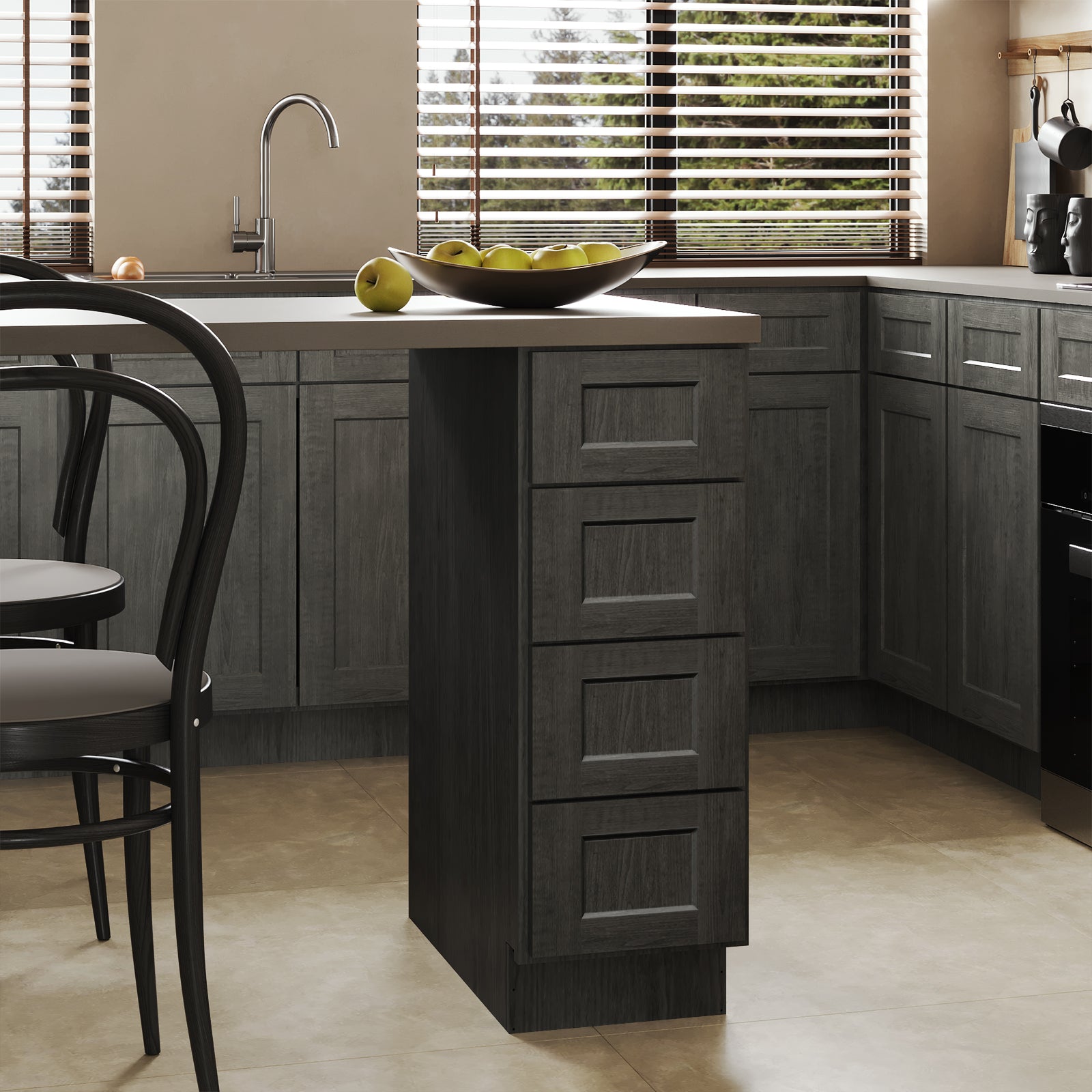 4DB Series Drawer Base Cabinet, Kitchen Cabinet