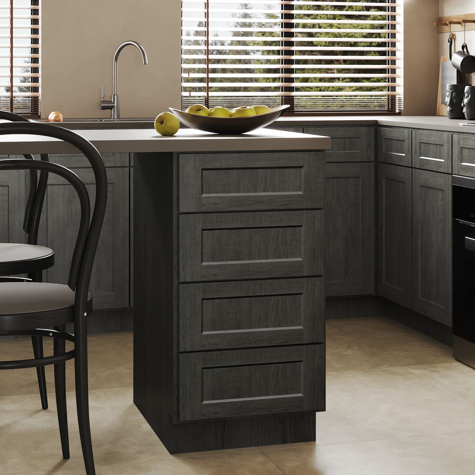 4DB Series Drawer Base Cabinet, Kitchen Cabinet