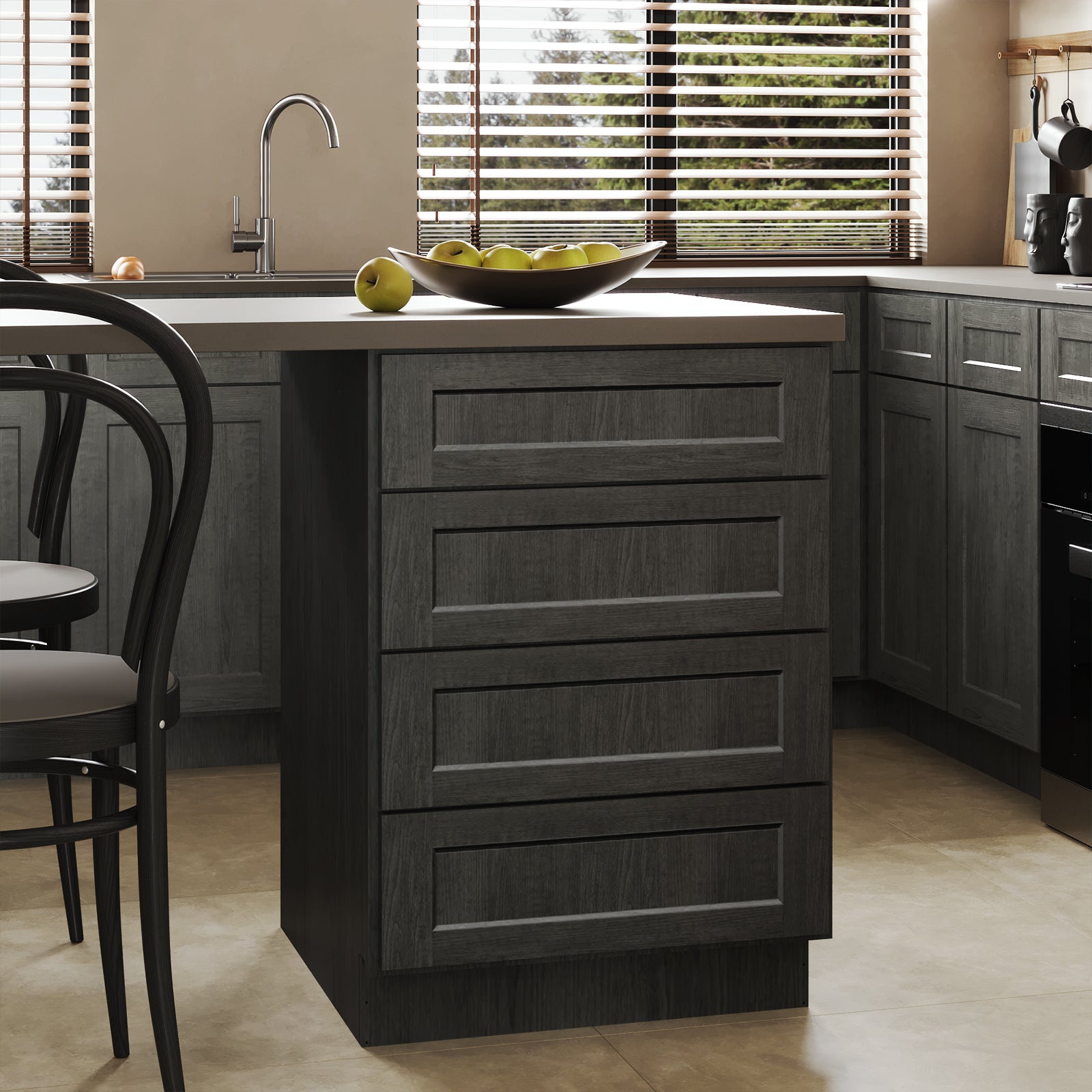 4DB Series Drawer Base Cabinet, Kitchen Cabinet