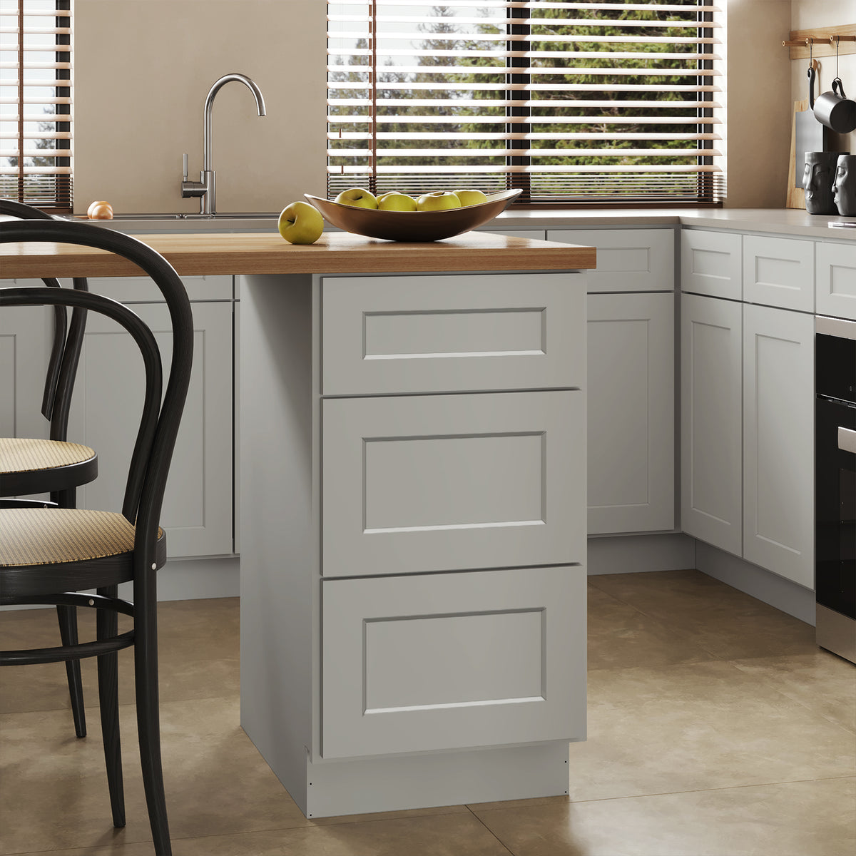 3DB Series Drawer Base Cabinet, Kitchen Cabinet