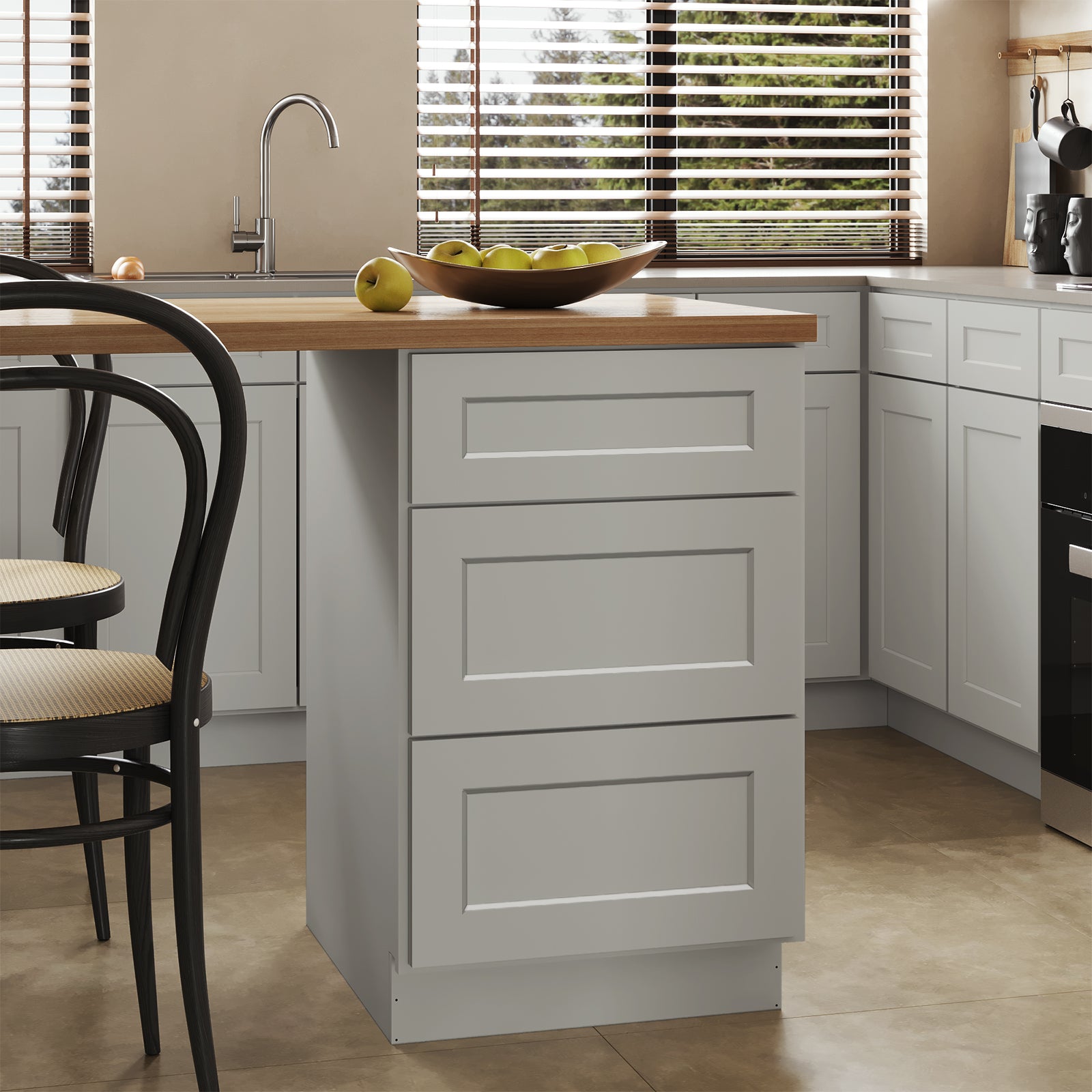 3DB Series Drawer Base Cabinet, Kitchen Cabinet