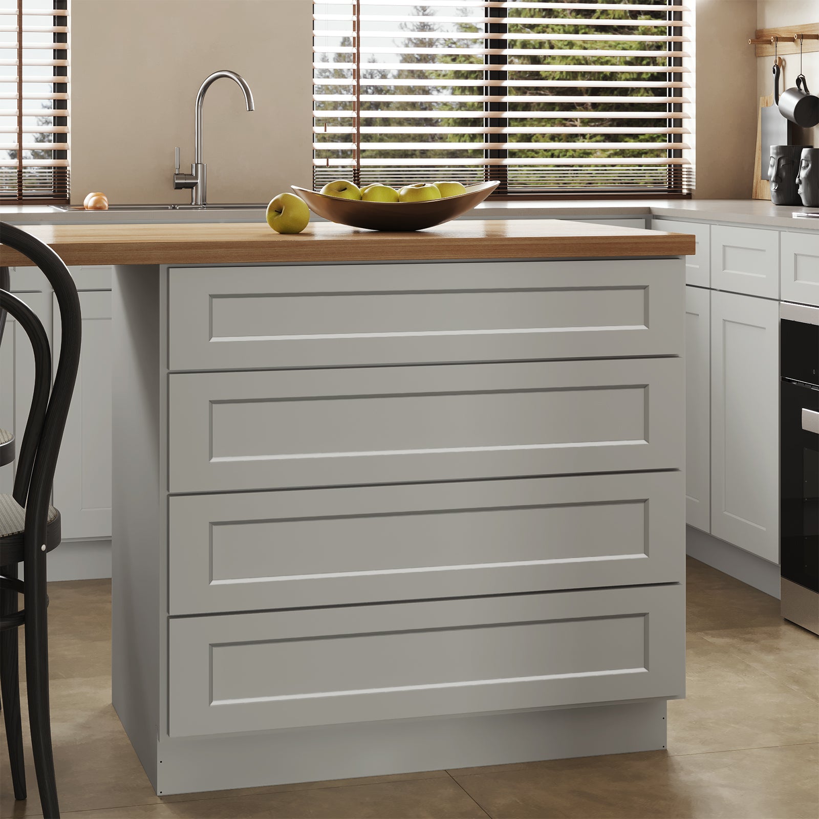 4DB Series Drawer Base Cabinet, Kitchen Cabinet