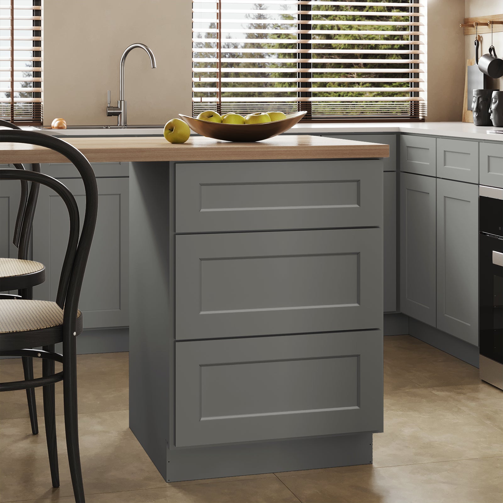 3DB Series Drawer Base Cabinet, Kitchen Cabinet