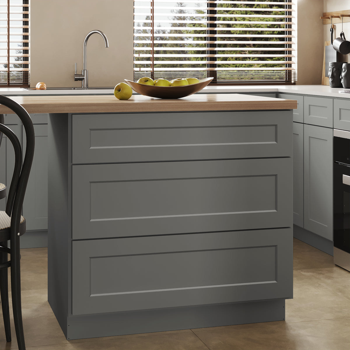 3DB Series Drawer Base Cabinet, Kitchen Cabinet