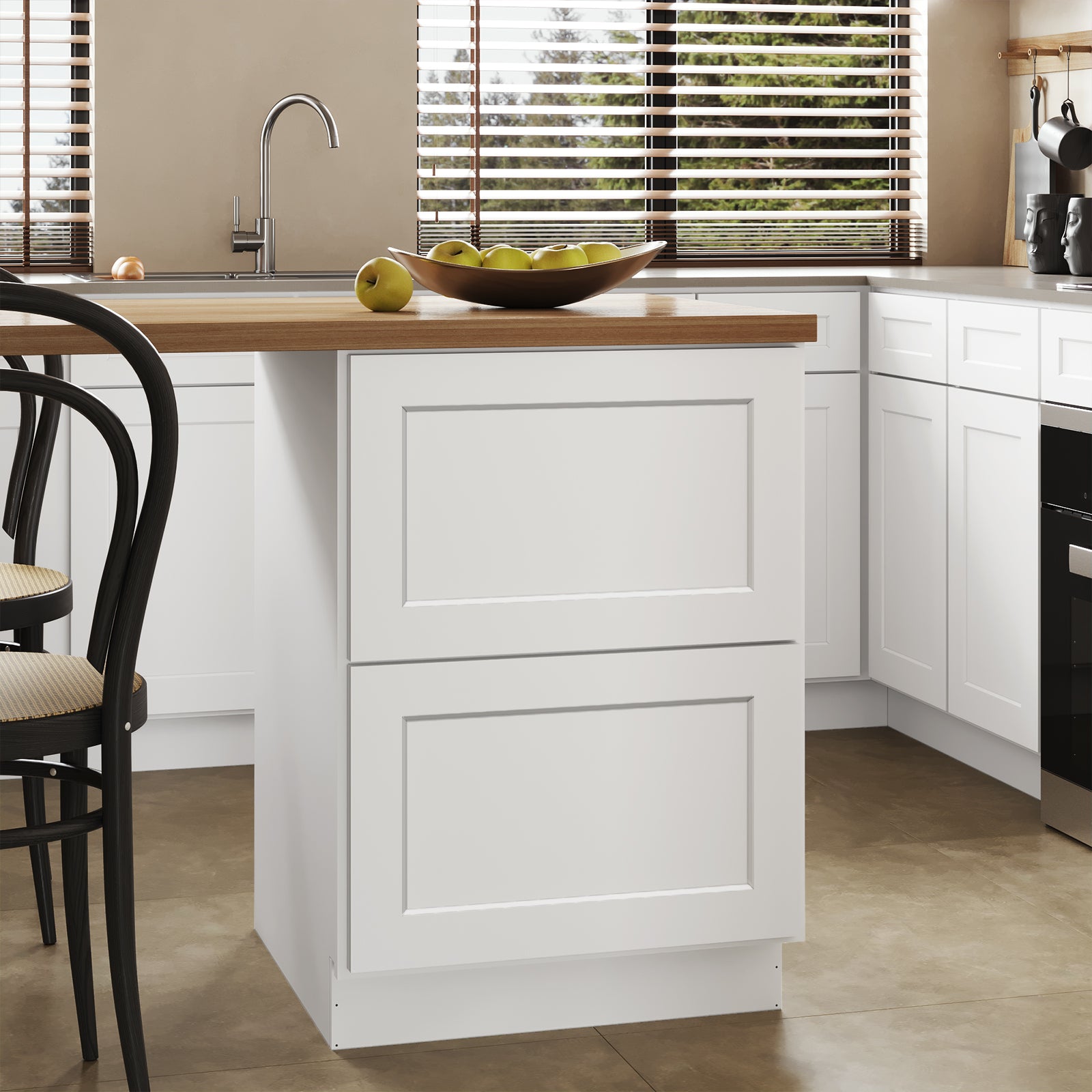 2DB Series Drawer Base Cabinet, Kitchen Cabinet