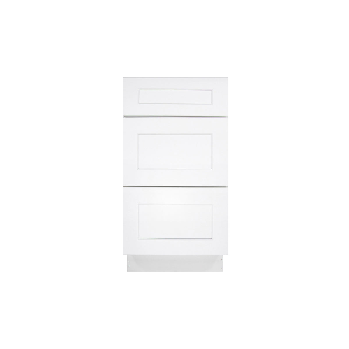 Easy-DIY 18 in. W x 21 in. D x 34.5 in. H in Ready to Assemble Bath Vanity Cabinet without Top in Shaker White