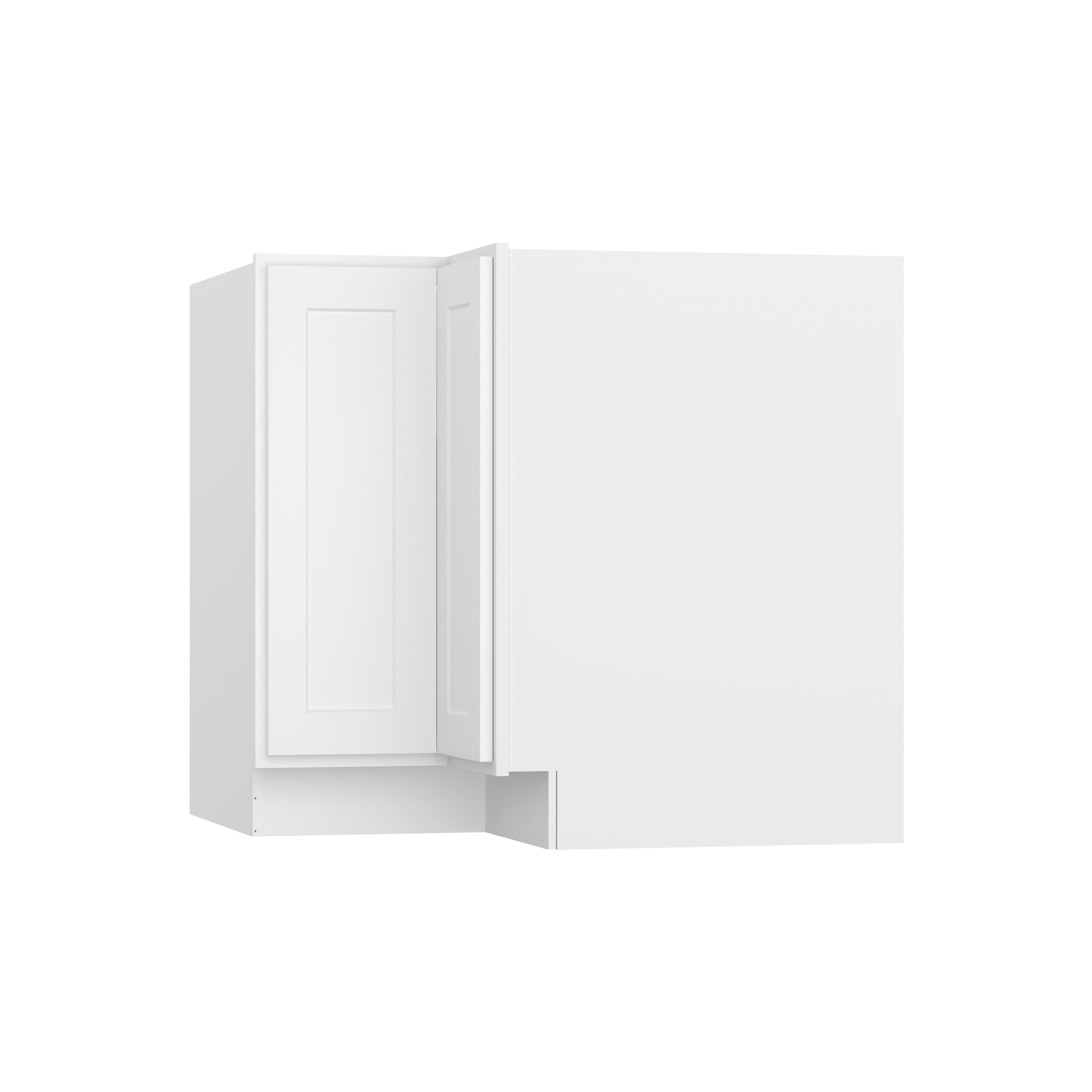 Easy-DIY 36-in W x 24-in D x 34.5-in H in Shaker White Ready to Assemble Easy Reach Base Kitchen Cabinet