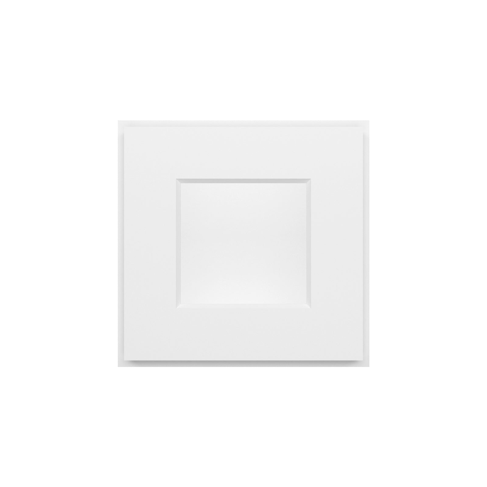 HOMLUX Easy DIY 12-in W x 12-in D x 12-in H in Royal White Plywood Ready to Assemble Wall Kitchen Cabinet Glass NOT included