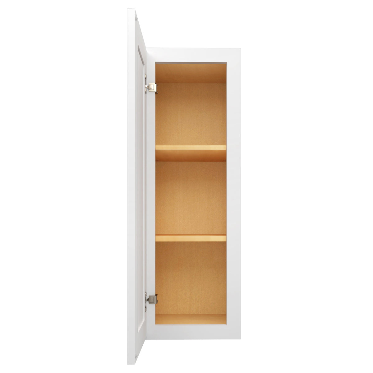 HOMLUX Easy DIY 12-in W x 12-in D x 12-in H in Royal White Plywood Ready to Assemble Wall Kitchen Cabinet Glass NOT included