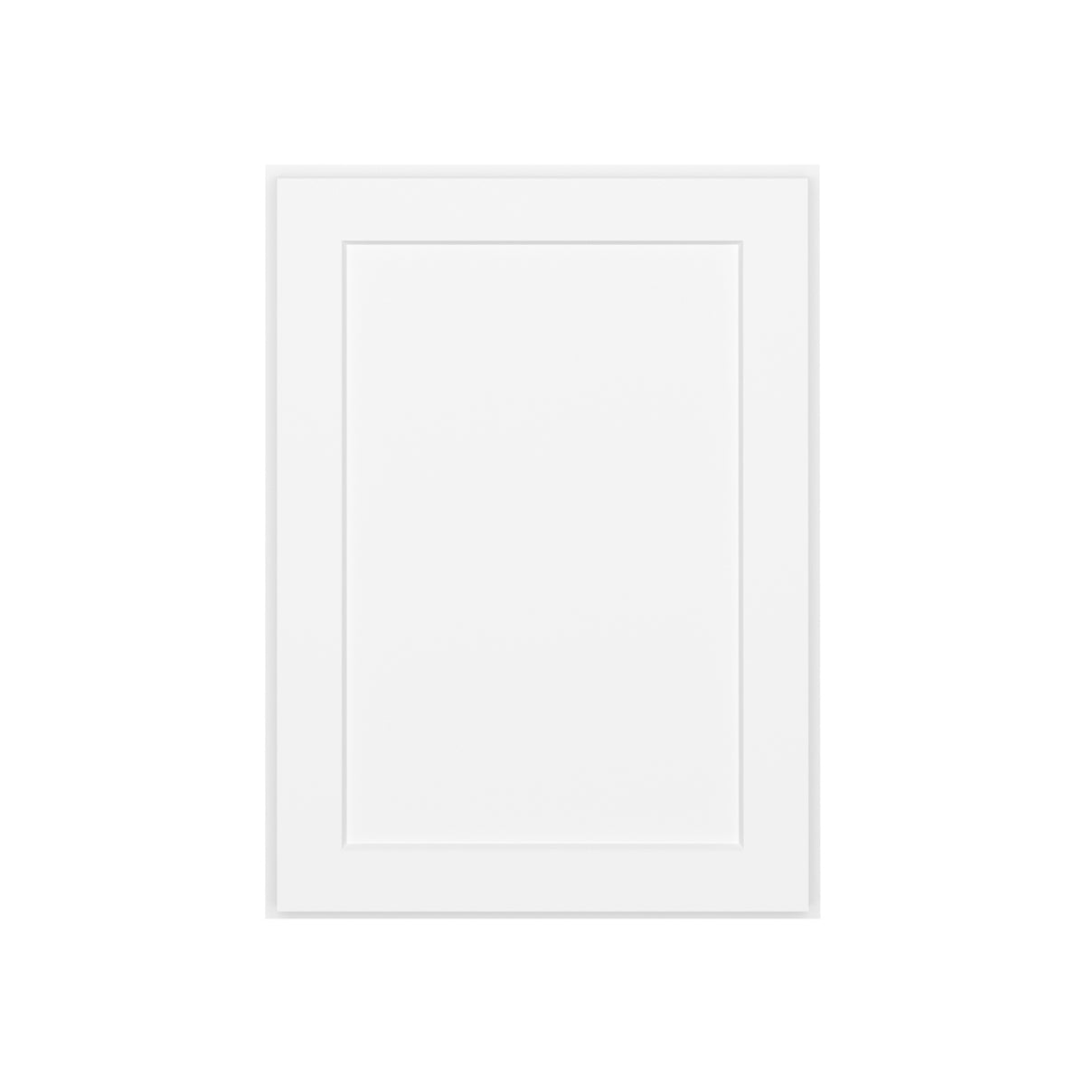 HOMLUX Easy-DIY 21-in W x 12-in D x 42-in H in Shaker White Ready to Assemble Wall Kitchen Cabinet 1 Door-3 Shelves