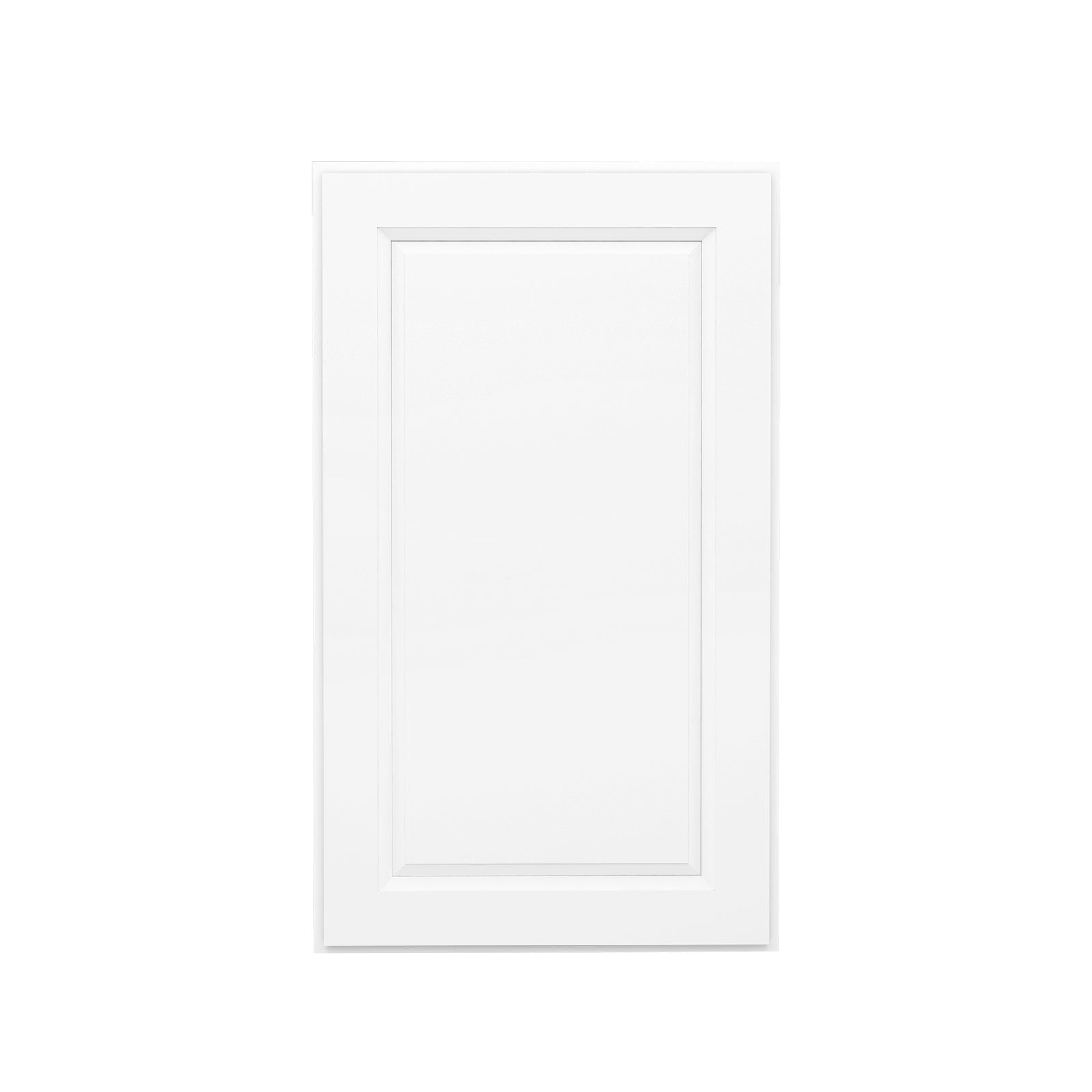 HOMLUX Easy-DIY 21-in W x 12-in D x 42-in H in Shaker White Ready to Assemble Wall Kitchen Cabinet 1 Door-3 Shelves