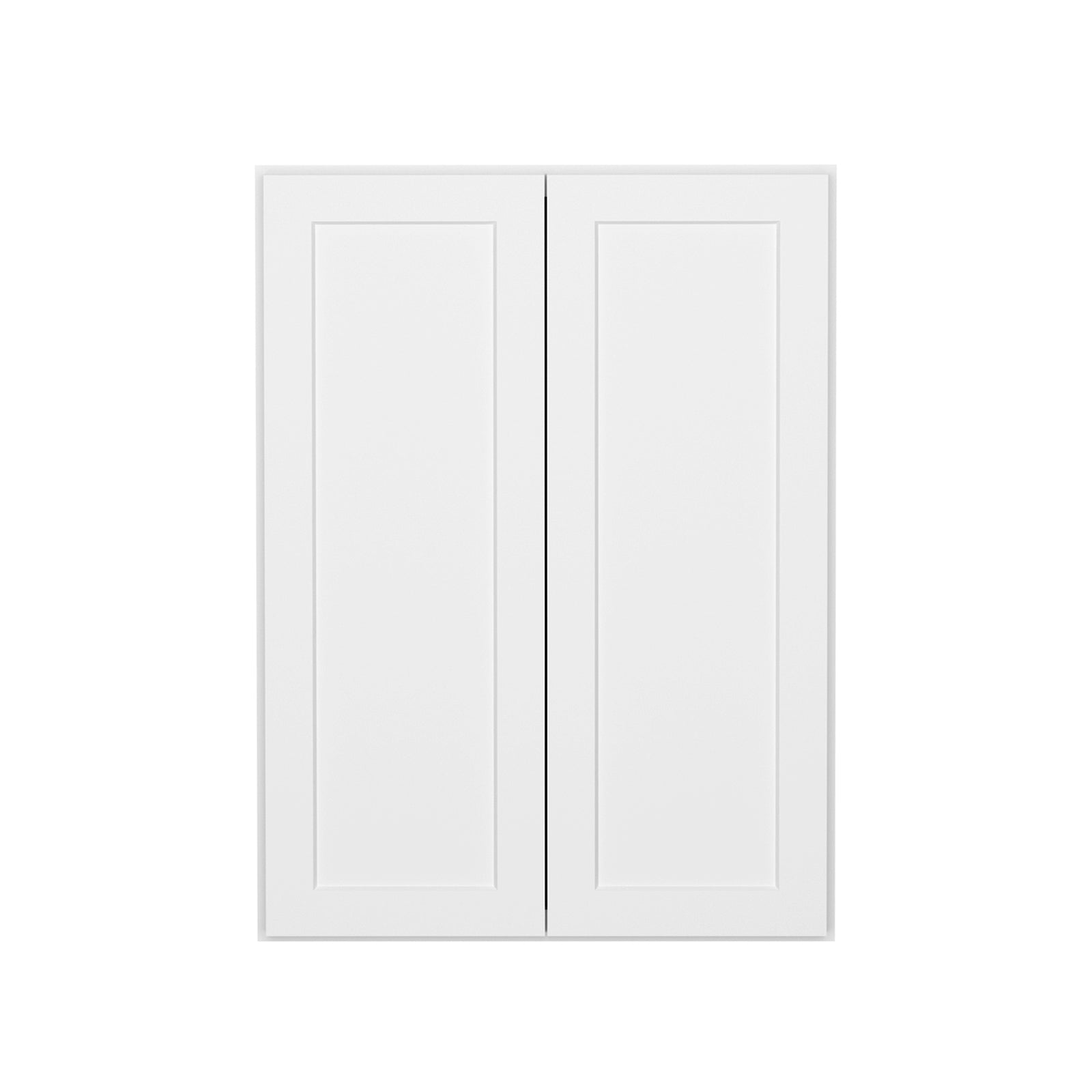 HOMLUX Easy DIY 30-in W x 12-in D x 42-in H in Royal White Plywood Ready to Assemble Wall Kitchen Cabinet Glass NOT included