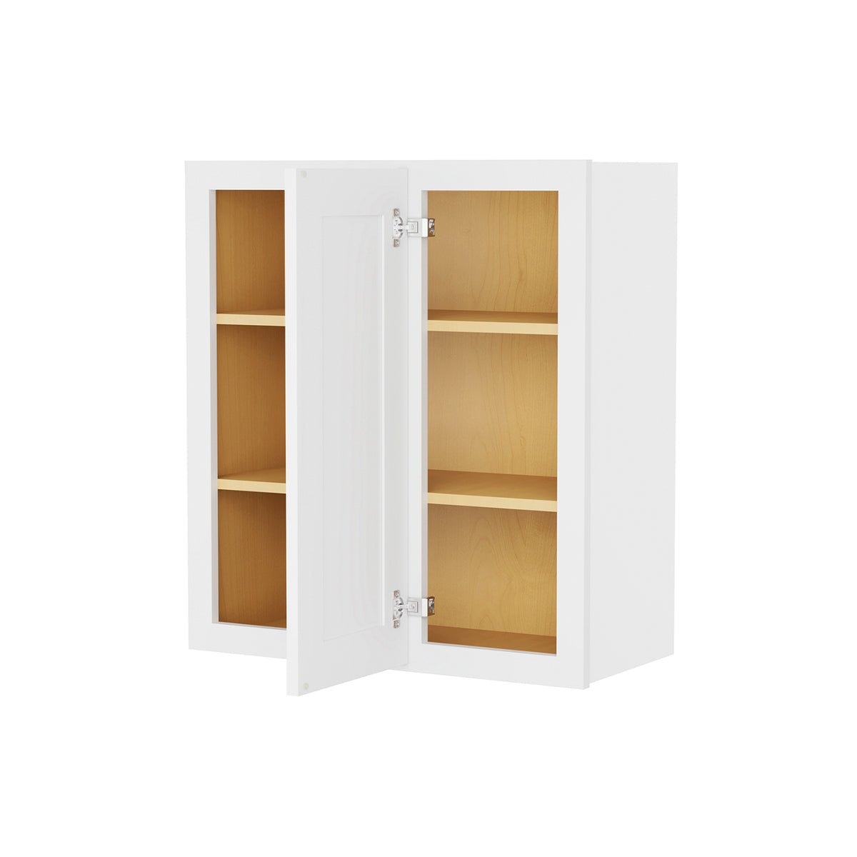 HOMLUX Easy-DIY 30-in W x 12-in D x 42-in H in Shaker White Ready to Assemble Wall Blind Kitchen Cabinet