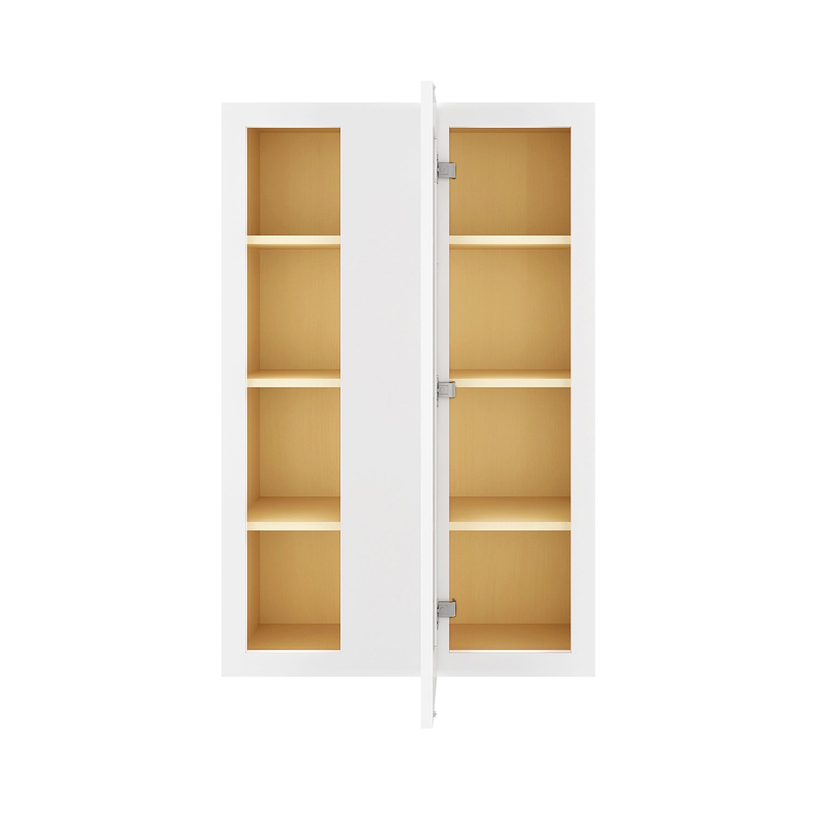 HOMLUX Easy-DIY 30-in W x 12-in D x 42-in H in Shaker White Ready to Assemble Wall Blind Kitchen Cabinet