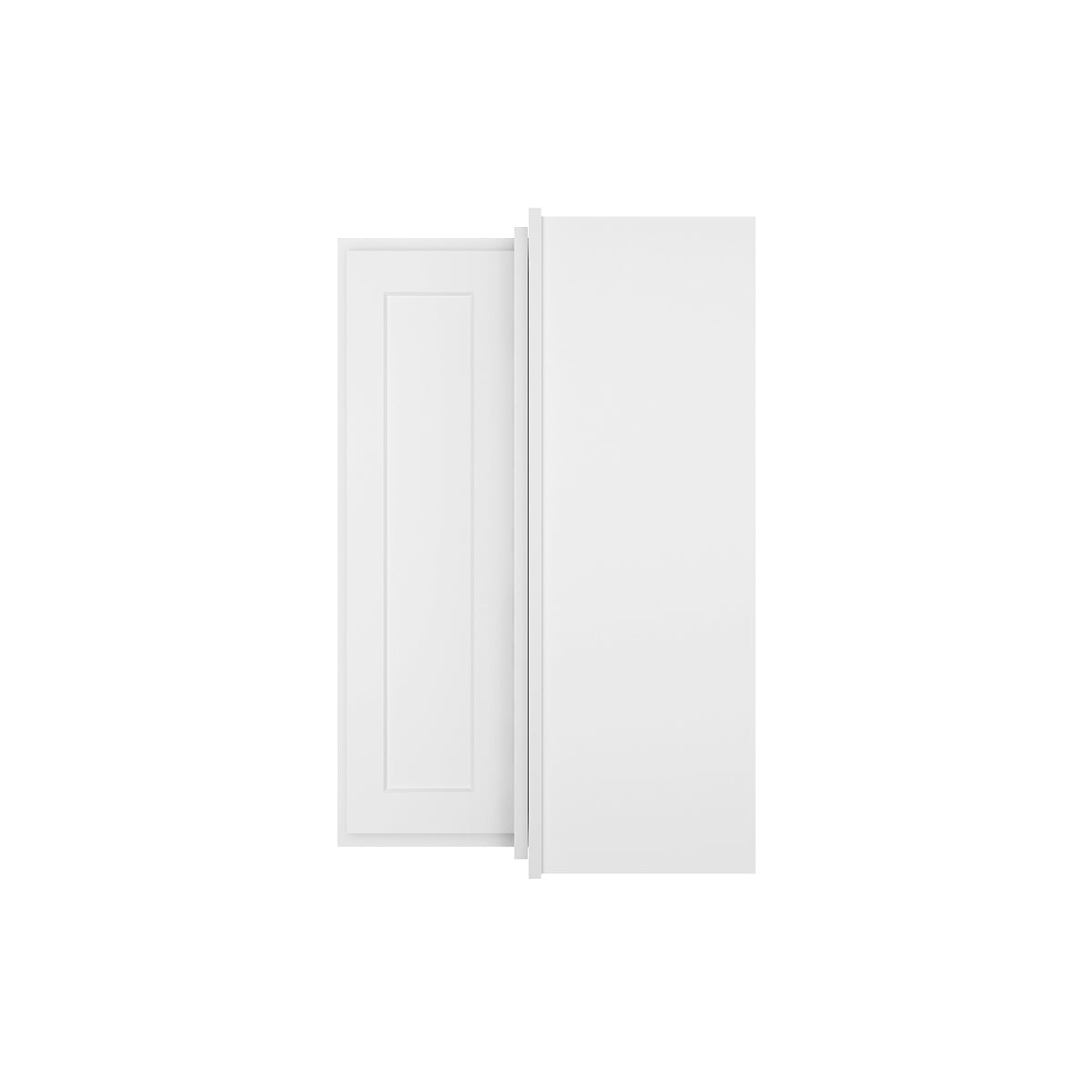 HOMLUX Easy-DIY Shaker White Ready to Assemble Wall Easy Reach Kitchen Cabinet