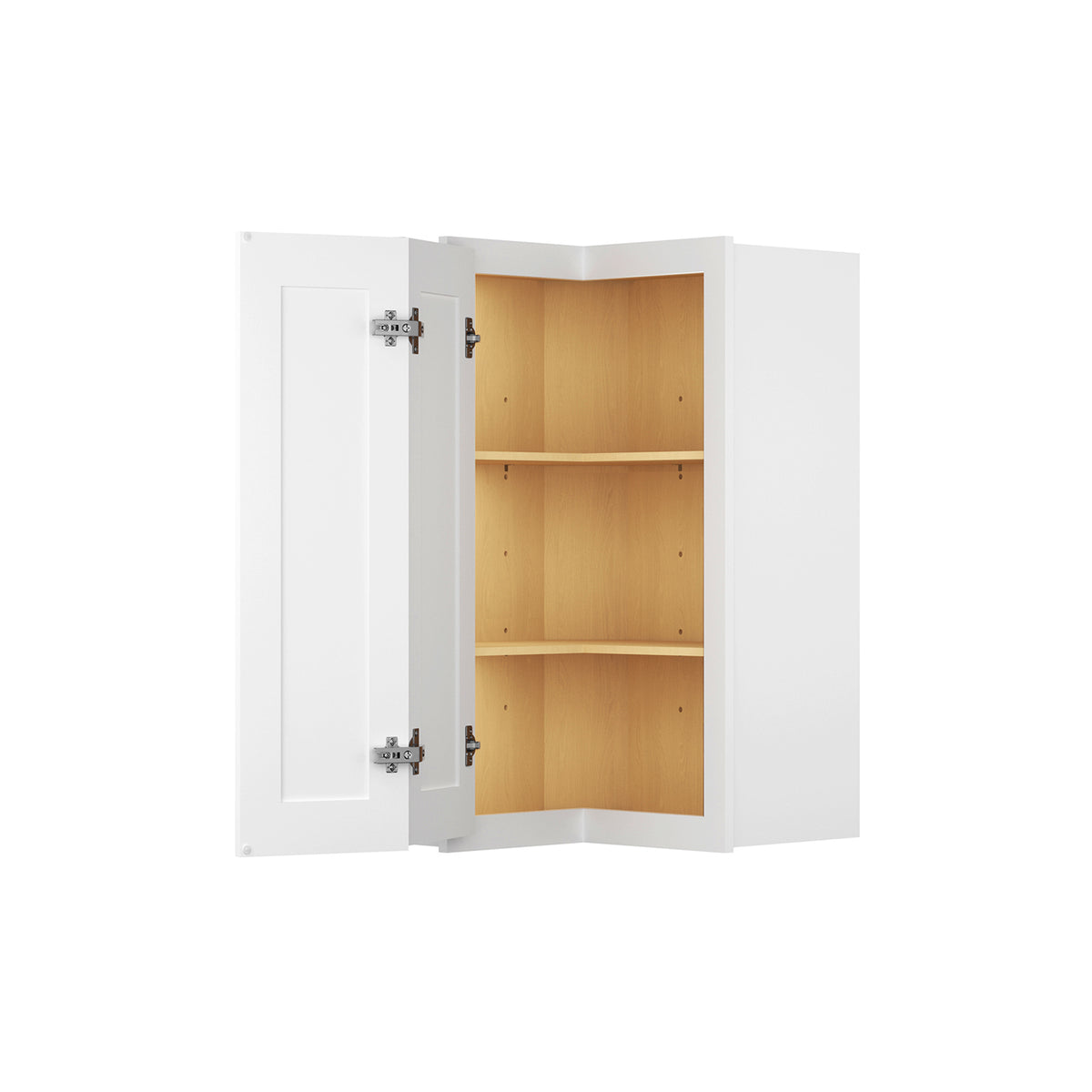 HOMLUX Easy-DIY Shaker White Ready to Assemble Wall Easy Reach Kitchen Cabinet