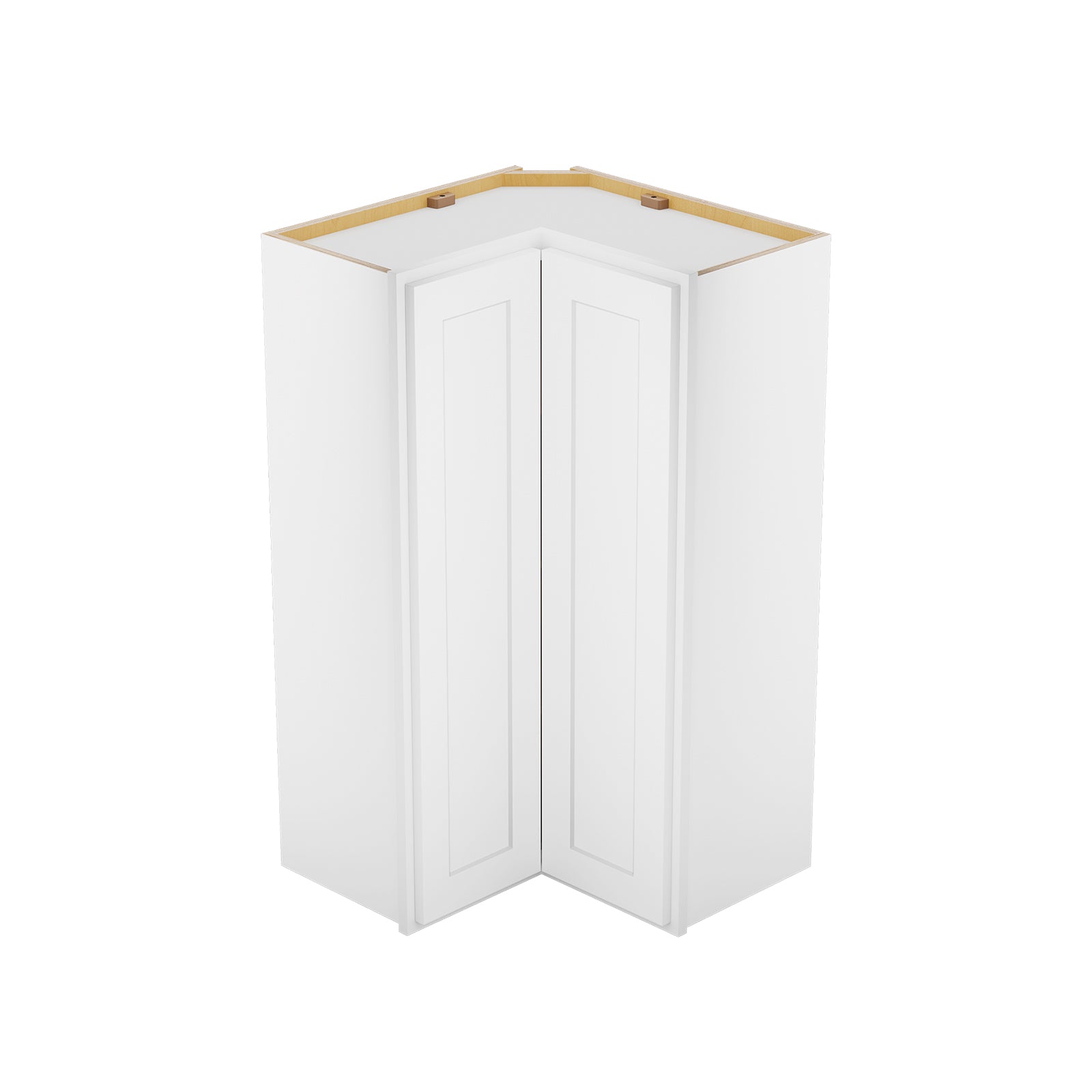 HOMLUX Easy-DIY Shaker White Ready to Assemble Wall Easy Reach Kitchen Cabinet