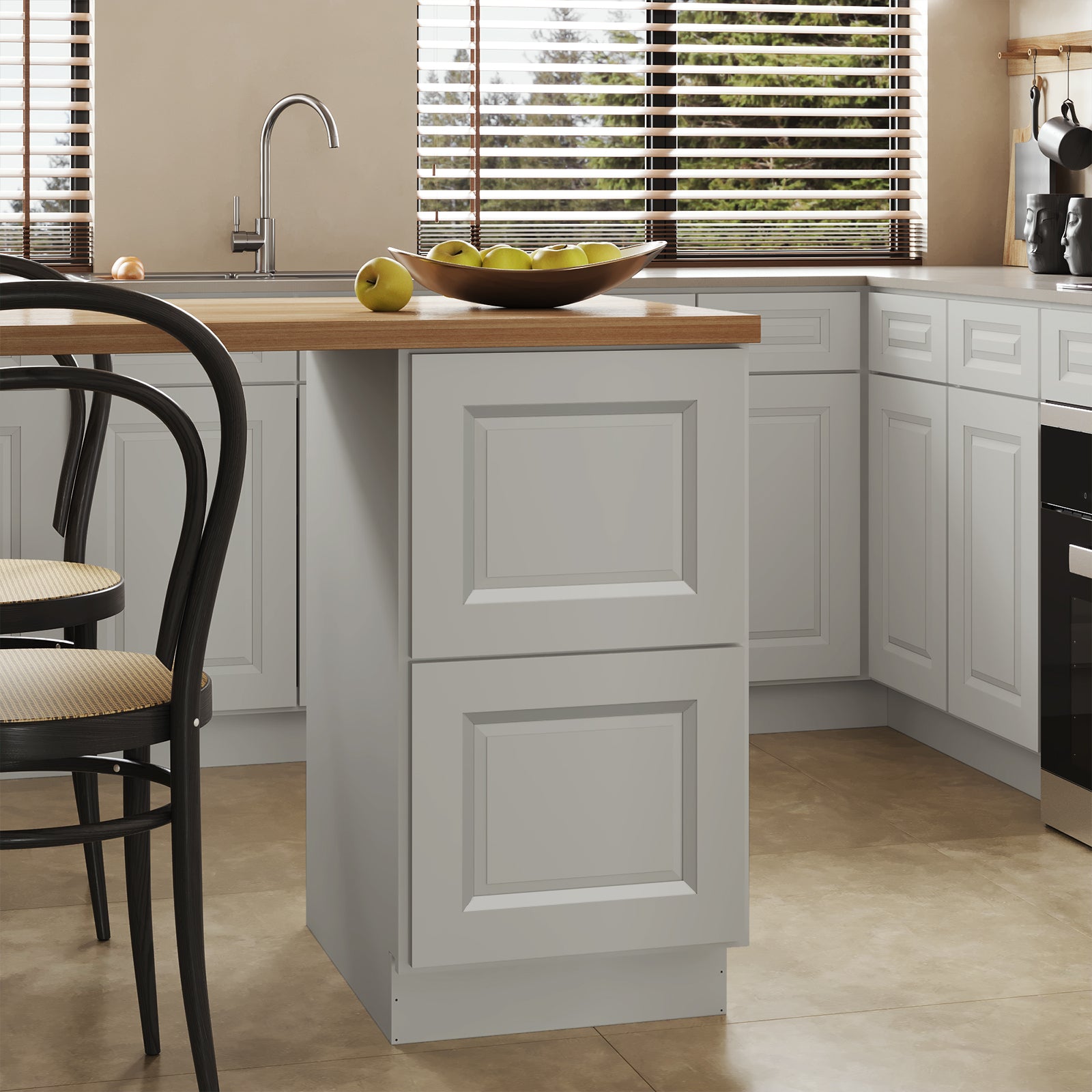 2DB Series Drawer Base Cabinet, Kitchen Cabinet