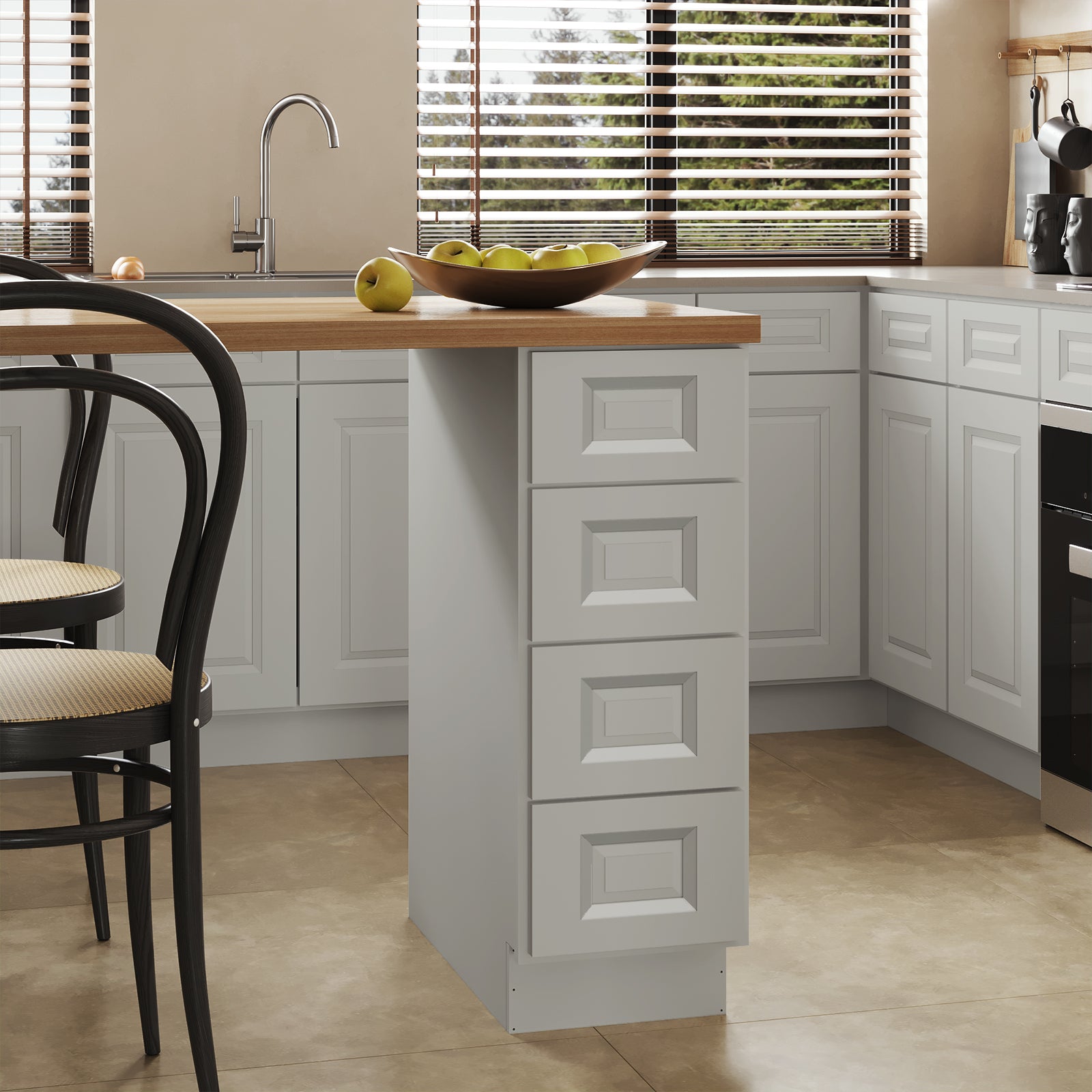 4DB Series Drawer Base Cabinet, Kitchen Cabinet