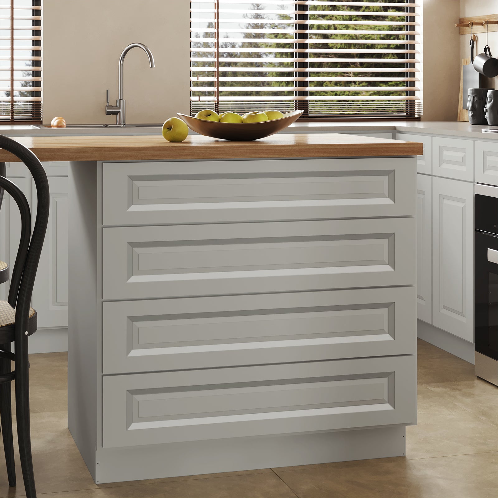 4DB Series Drawer Base Cabinet, Kitchen Cabinet