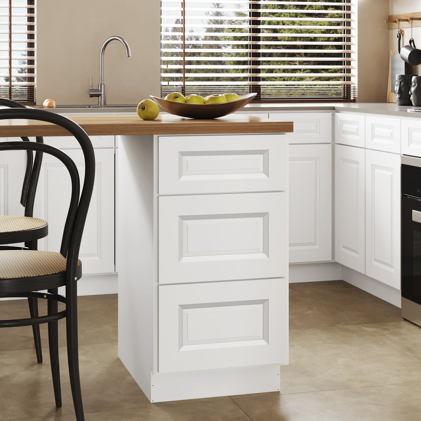 3DB Series Drawer Base Cabinet, Kitchen Cabinet