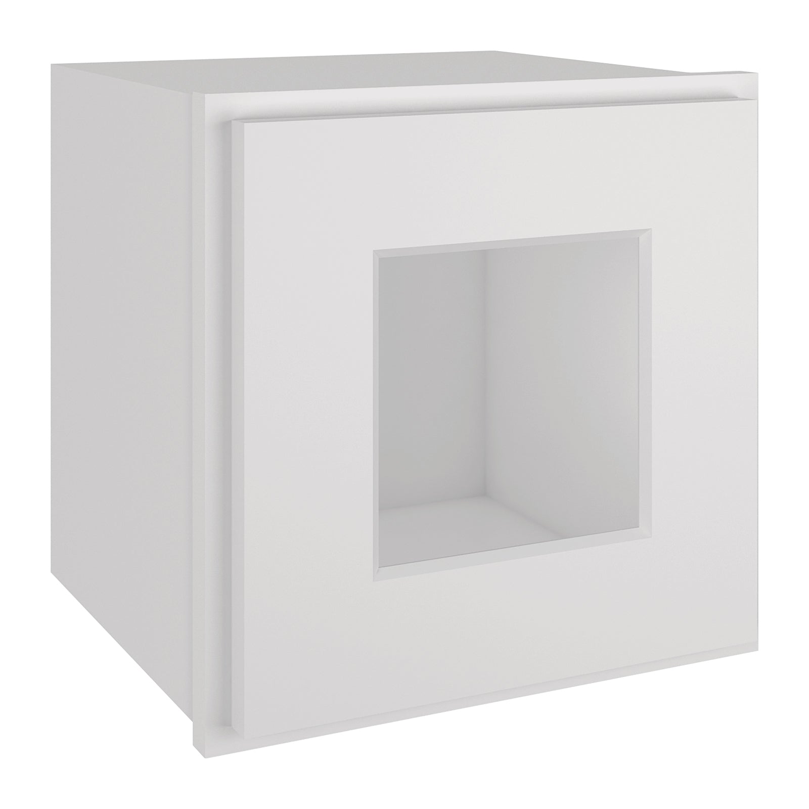 12"D*12"W*12"H Birch Solid Wood Medicine Cabinet Wall Mounted W1212GD