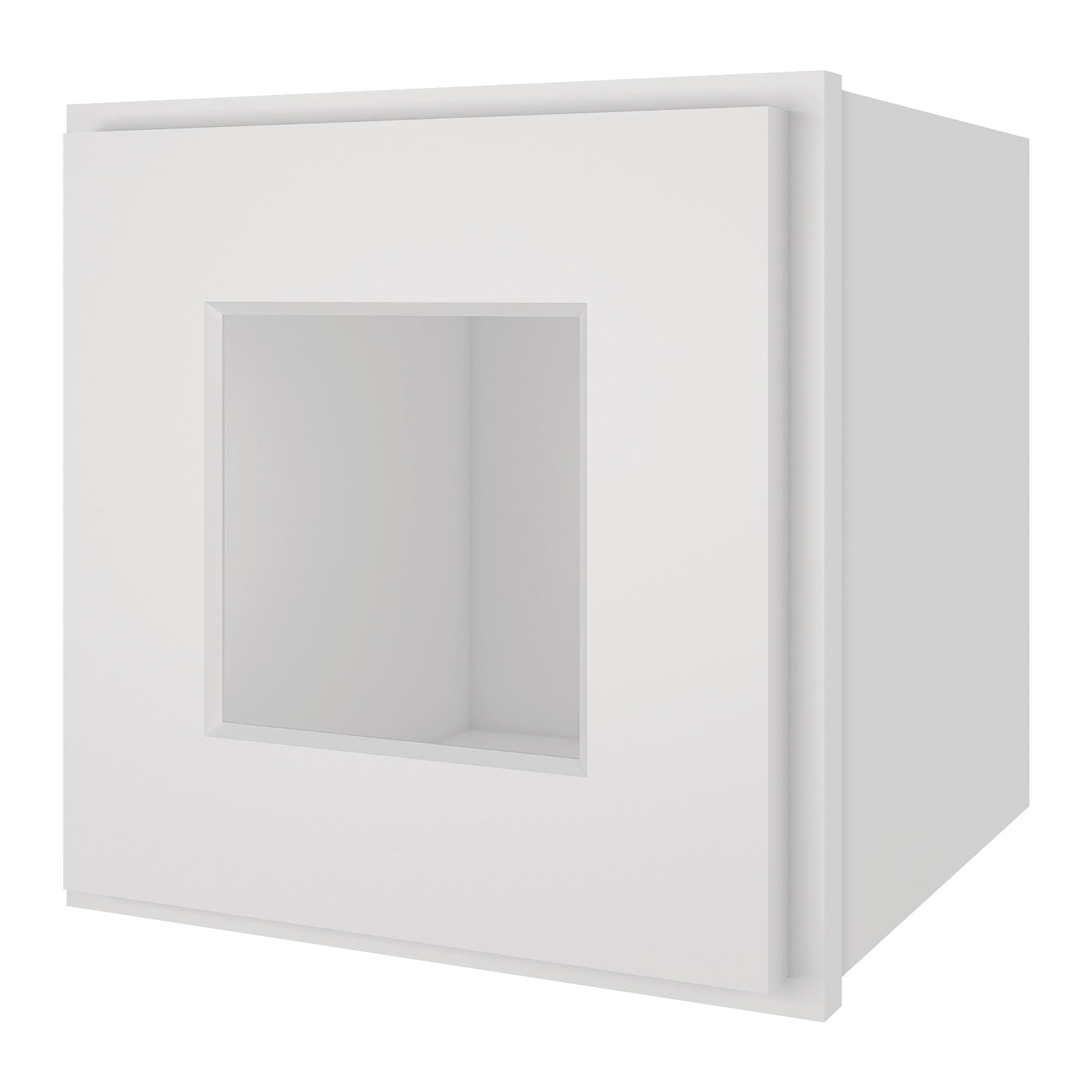 12"D*12"W*12"H Birch Solid Wood Medicine Cabinet Wall Mounted W1212GD