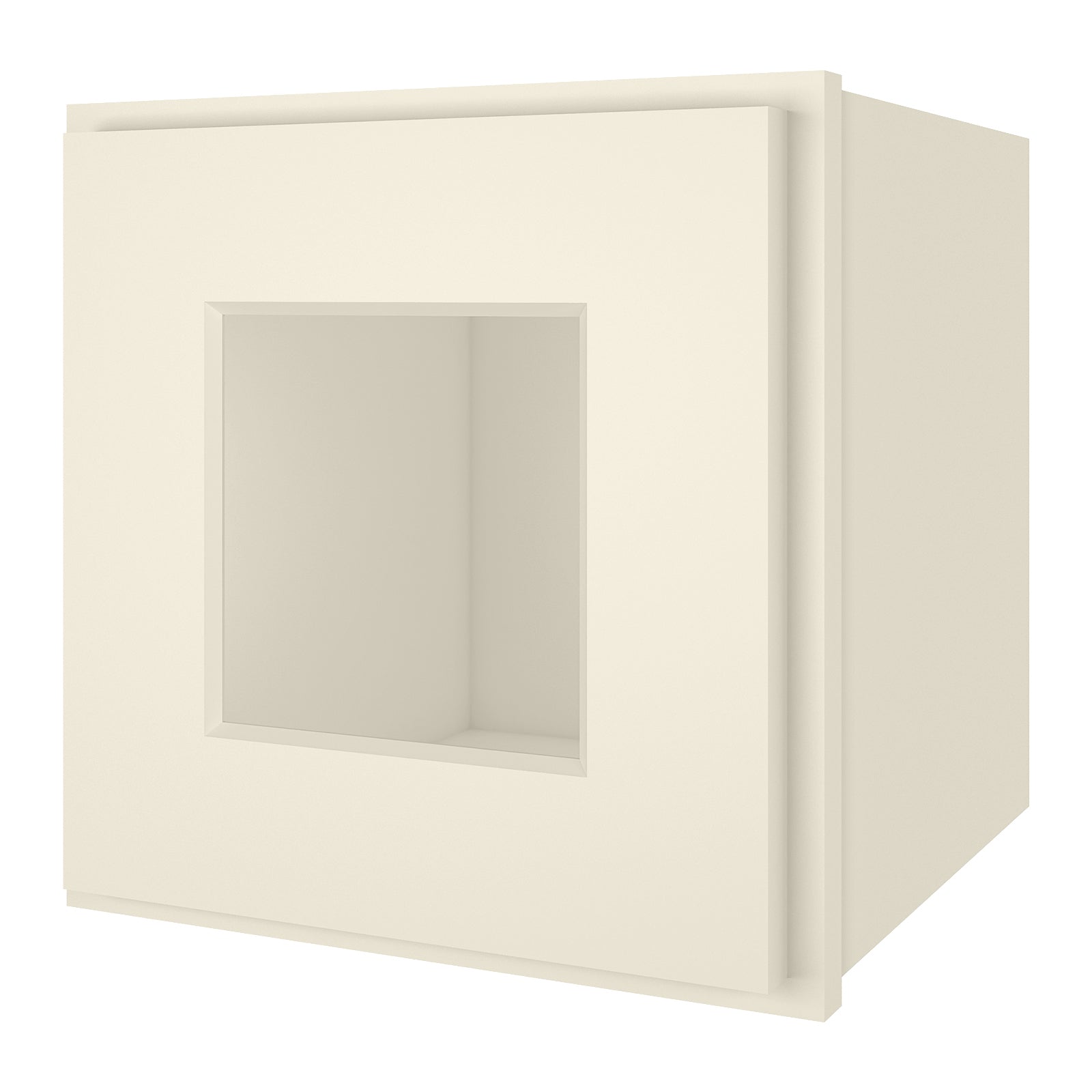 12"D*12"W*12"H Birch Solid Wood Medicine Cabinet Wall Mounted W1212GD