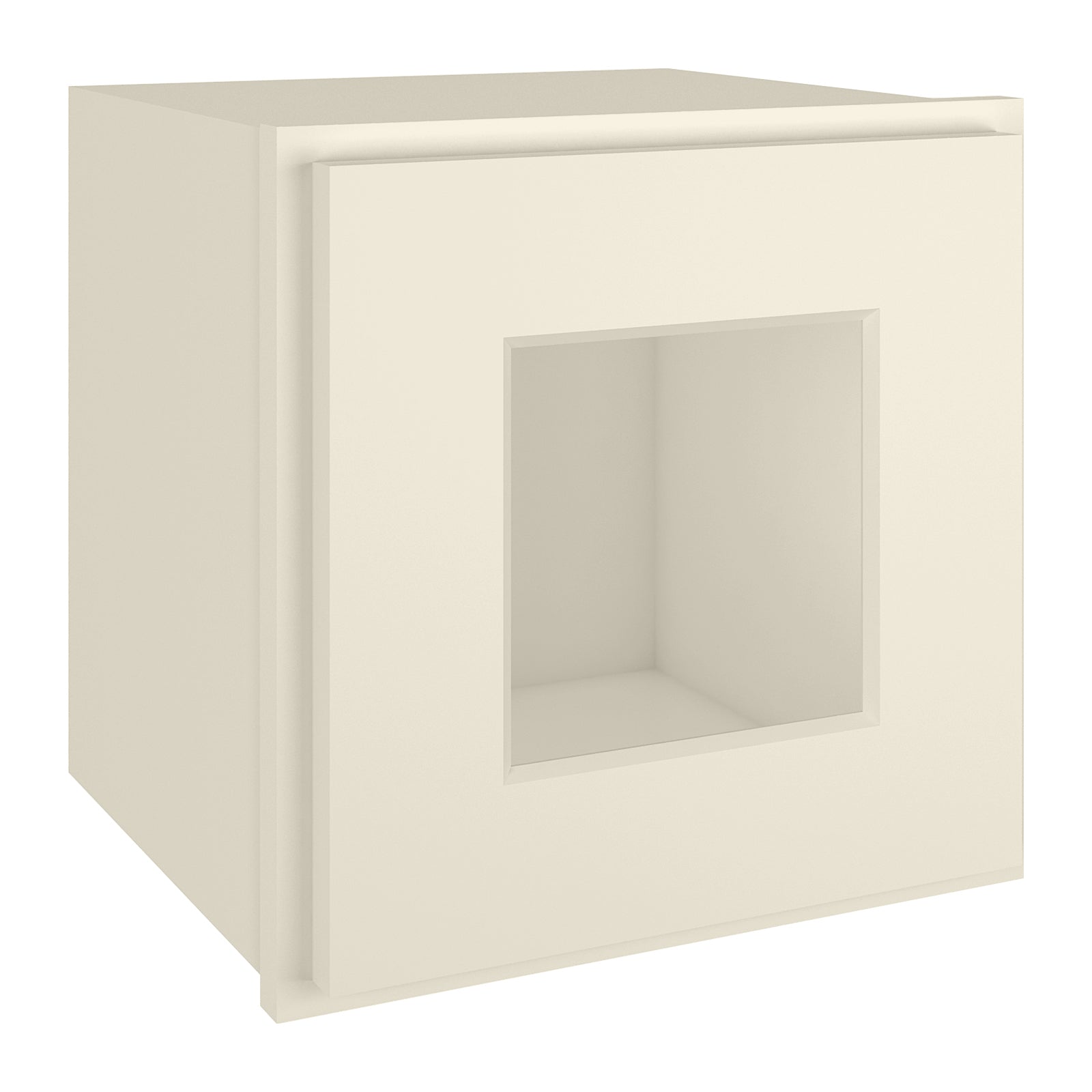 12"D*12"W*12"H Birch Solid Wood Medicine Cabinet Wall Mounted W1212GD