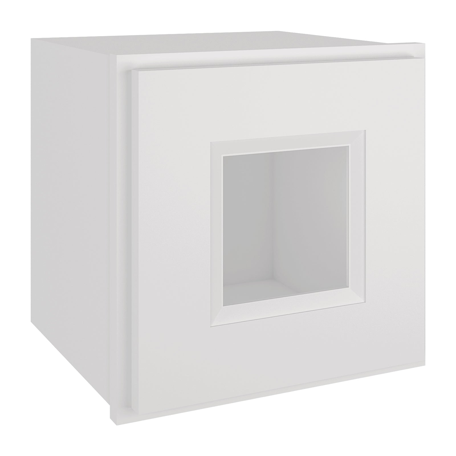 12"D*12"W*12"H Birch Solid Wood Medicine Cabinet Wall Mounted W1212GD