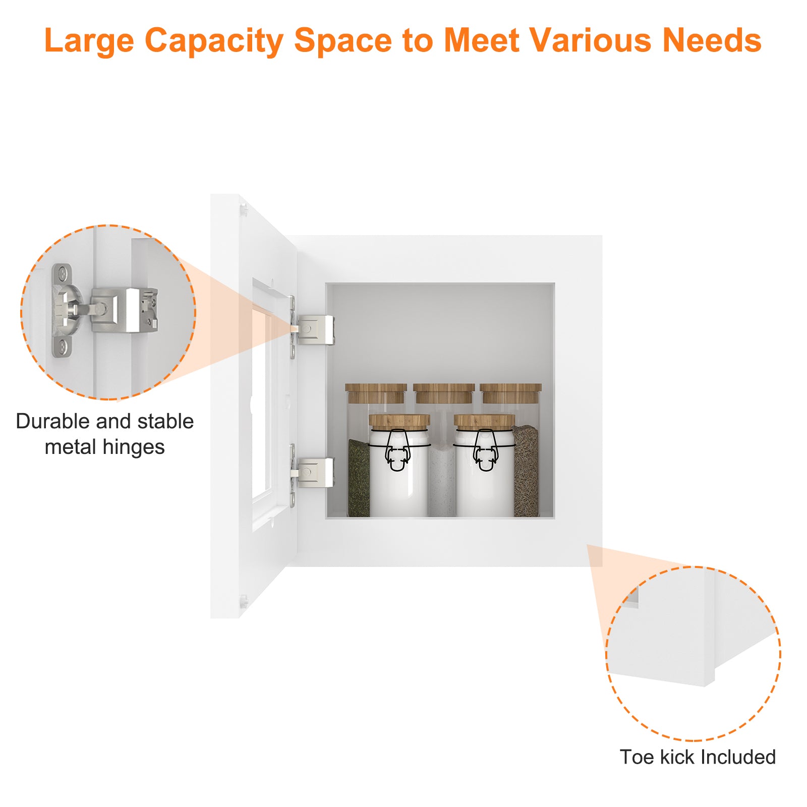 12"D*12"W*12"H Birch Solid Wood Medicine Cabinet Wall Mounted W1212GD
