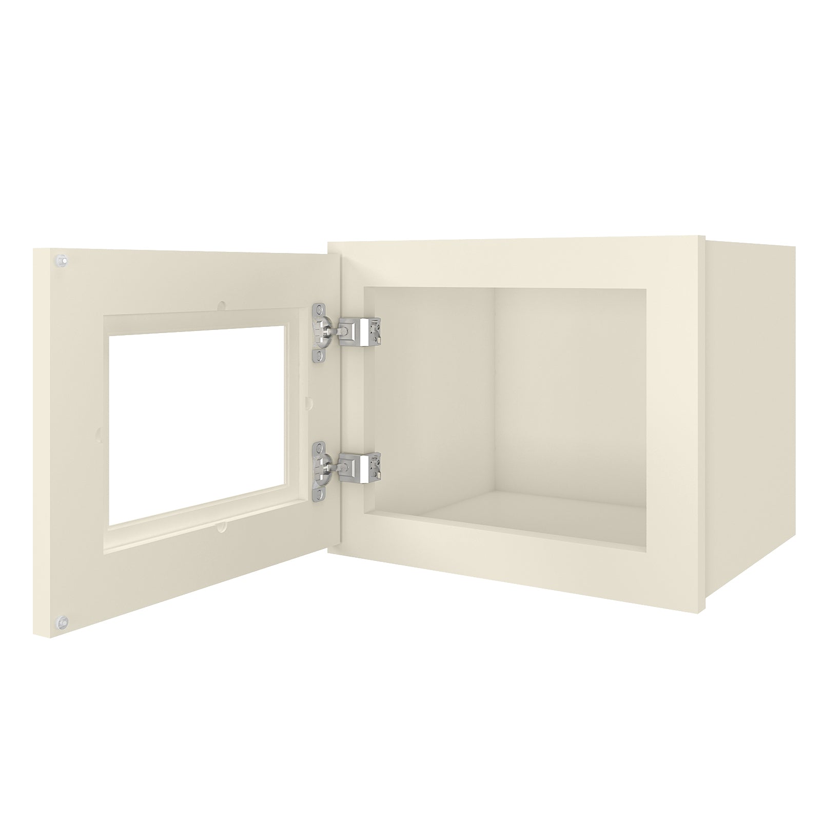 12"D*15"W*12"H Birch Solid Wood Medicine Cabinet Wall Mounted W1512GD