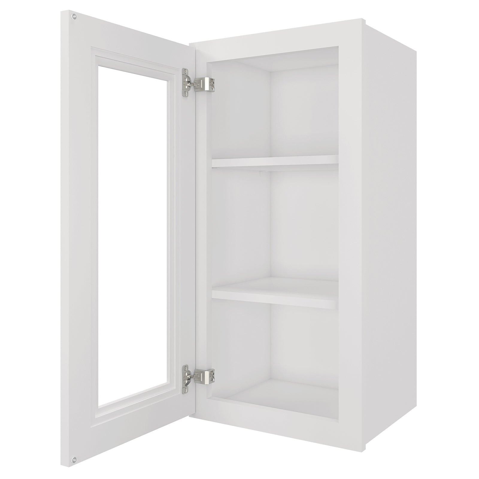 12"D*15"W*30"H Birch Solid Wood Medicine Cabinet Wall Mounted W1530GD