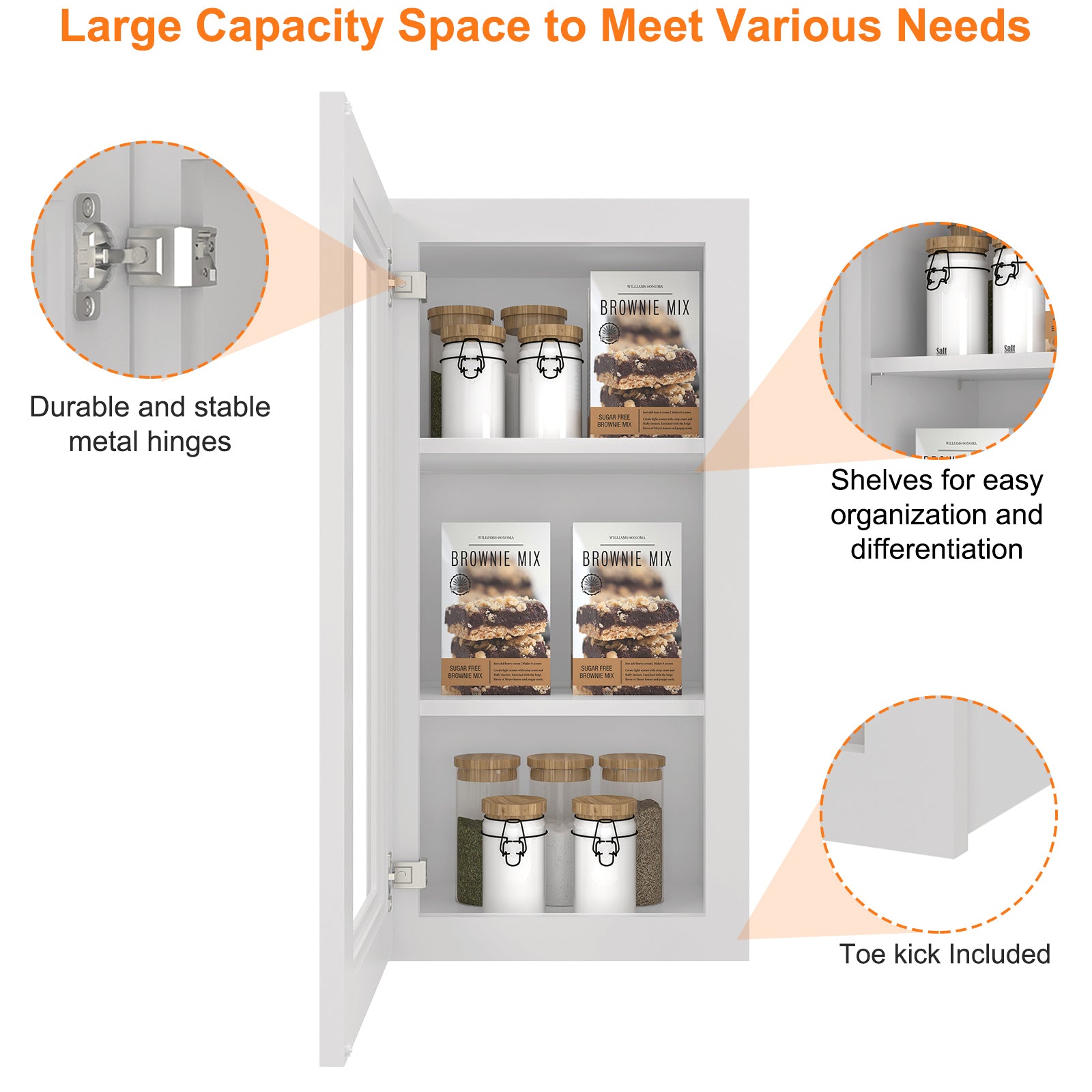 12"D*15"W*30"H Birch Solid Wood Medicine Cabinet Wall Mounted W1530GD