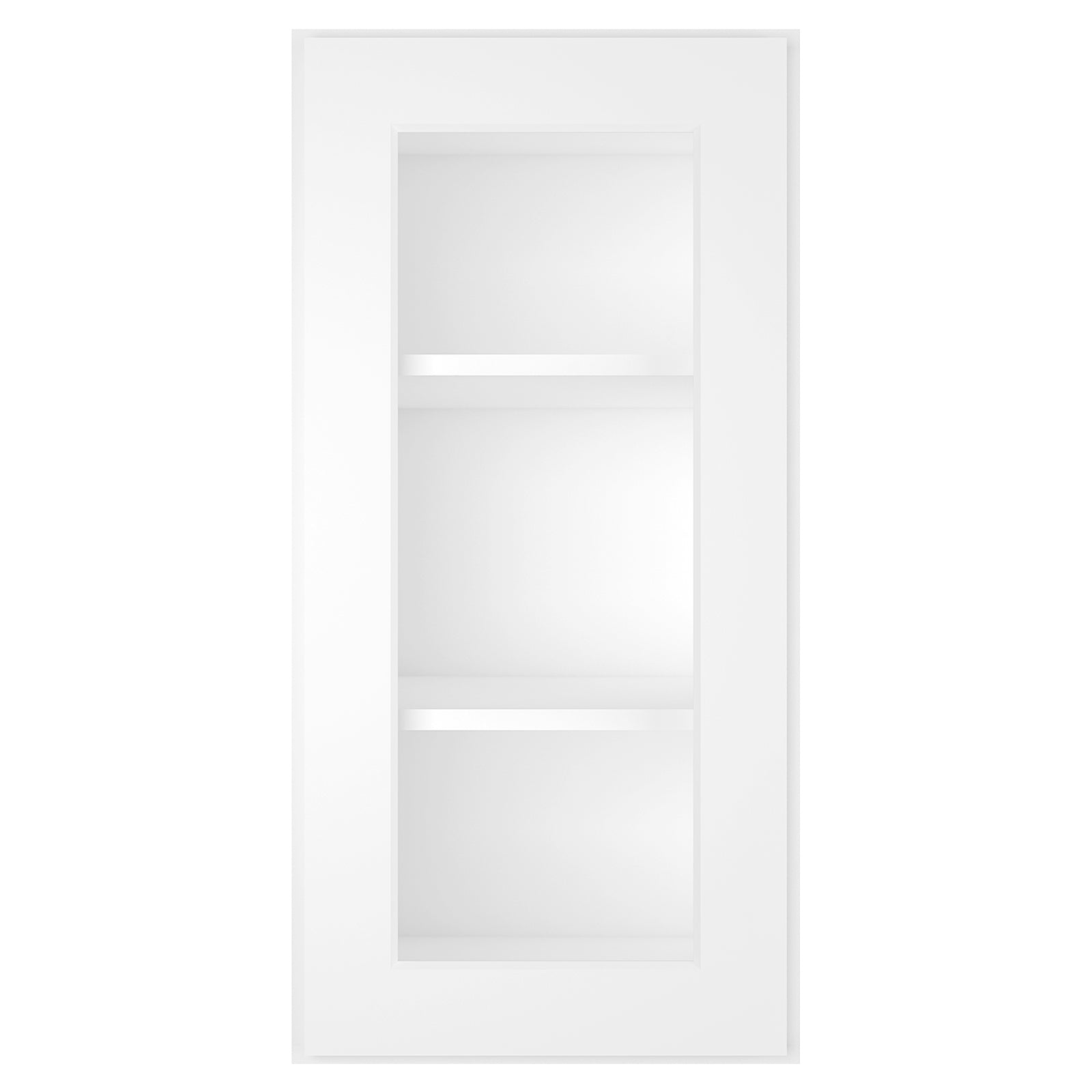 12"D*15"W*30"H Birch Solid Wood Medicine Cabinet Wall Mounted W1530GD