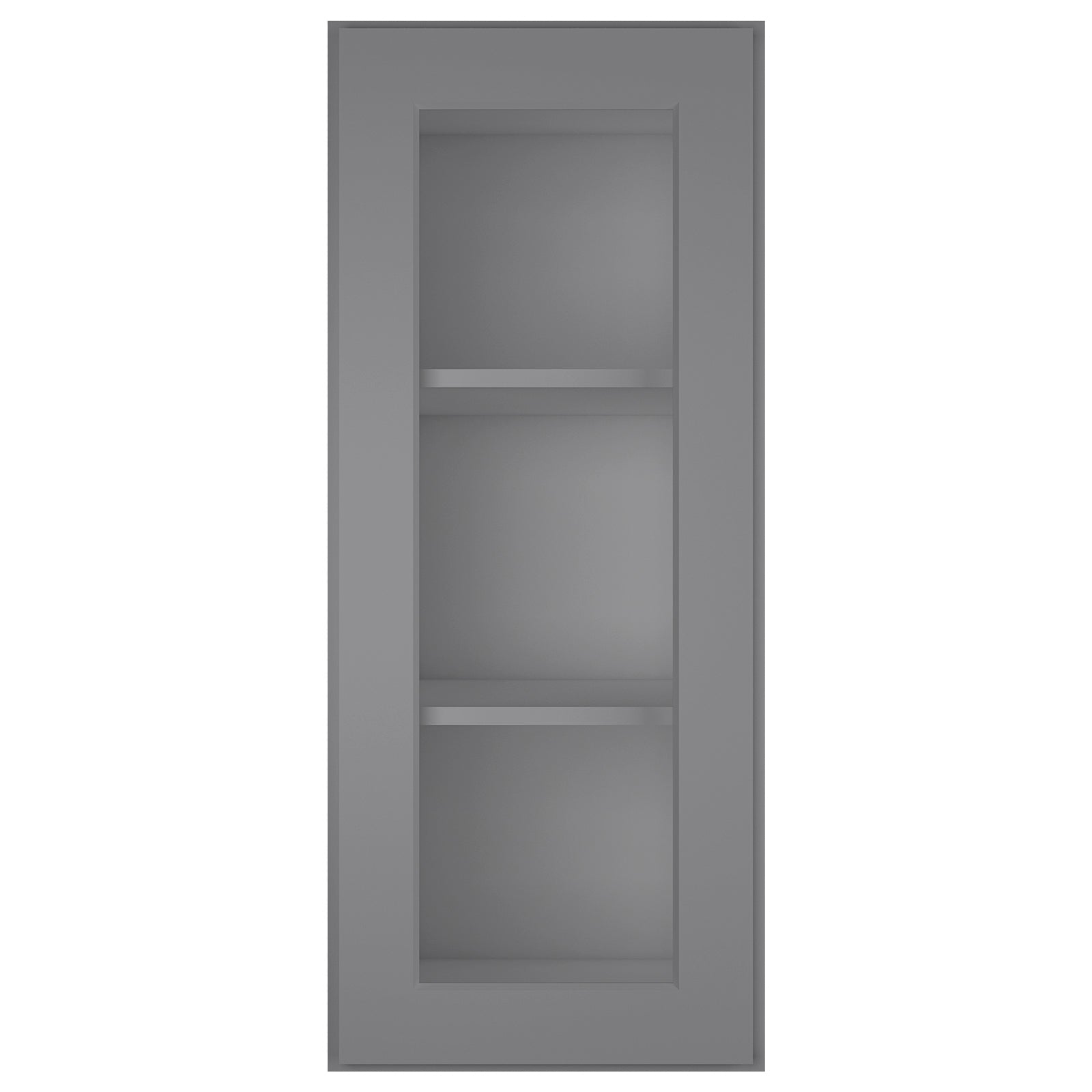 12"D*15"W*36"H Birch Solid Wood Medicine Cabinet Wall Mounted W1536GD