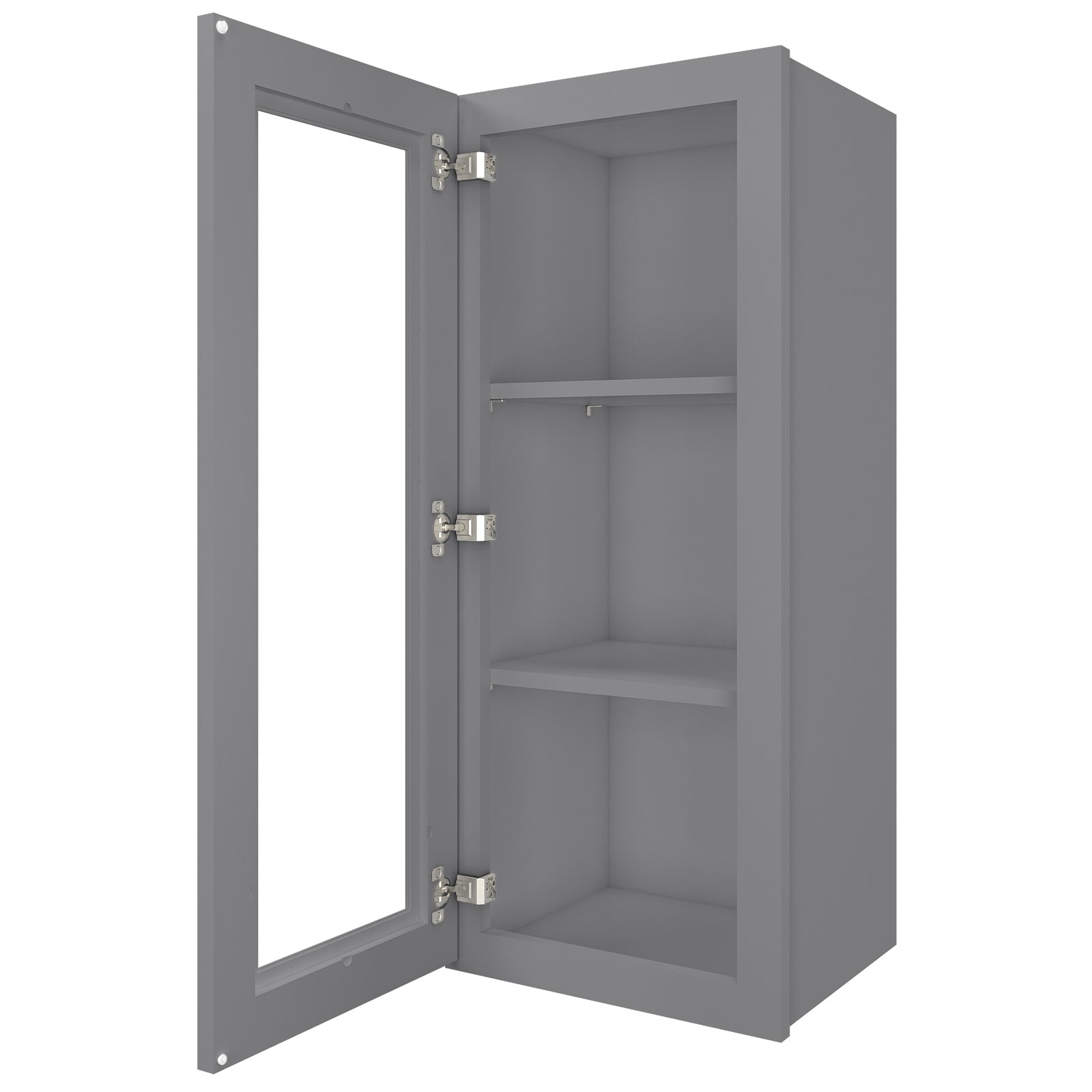 12"D*15"W*36"H Birch Solid Wood Medicine Cabinet Wall Mounted W1536GD