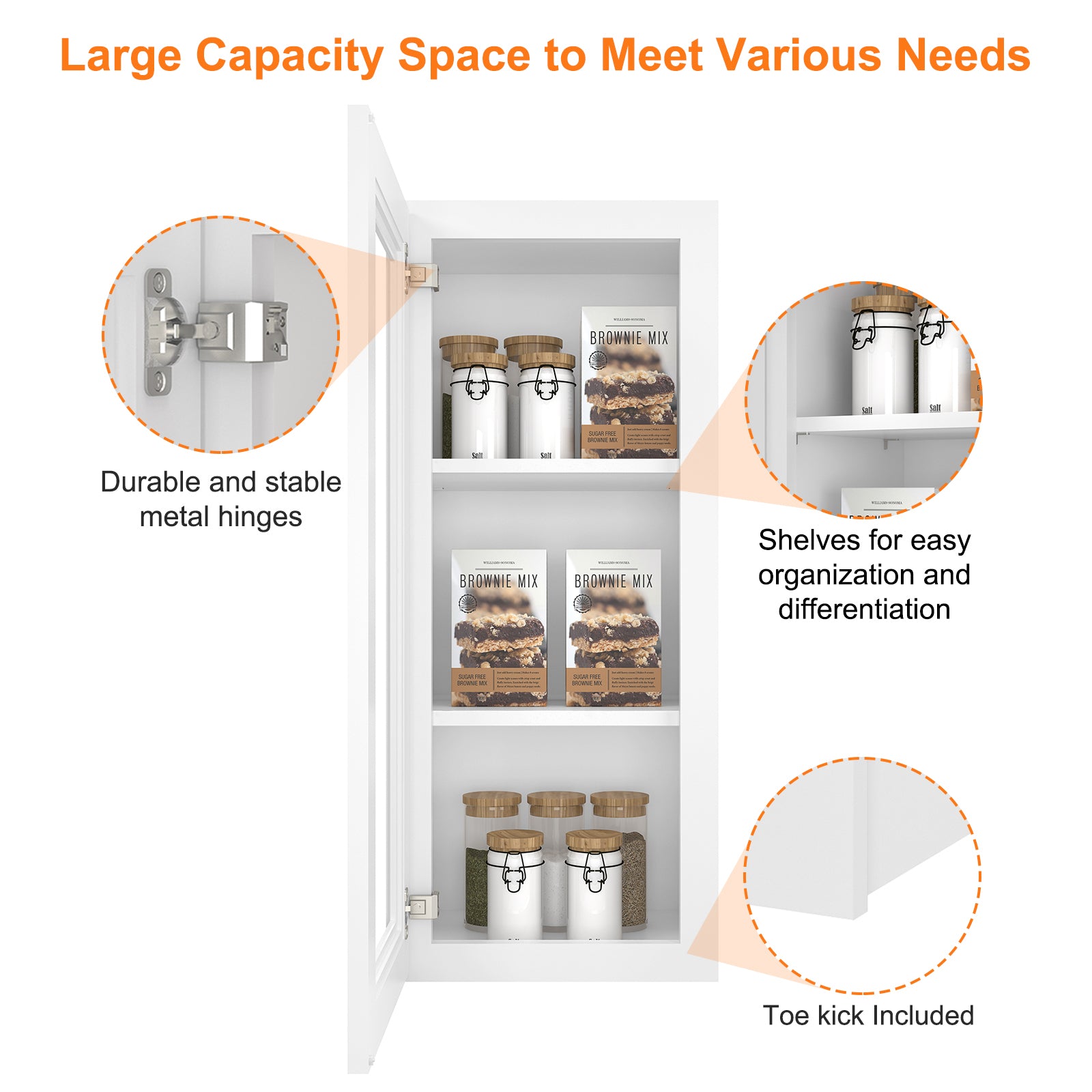 12"D*15"W*36"H Birch Solid Wood Medicine Cabinet Wall Mounted W1536GD