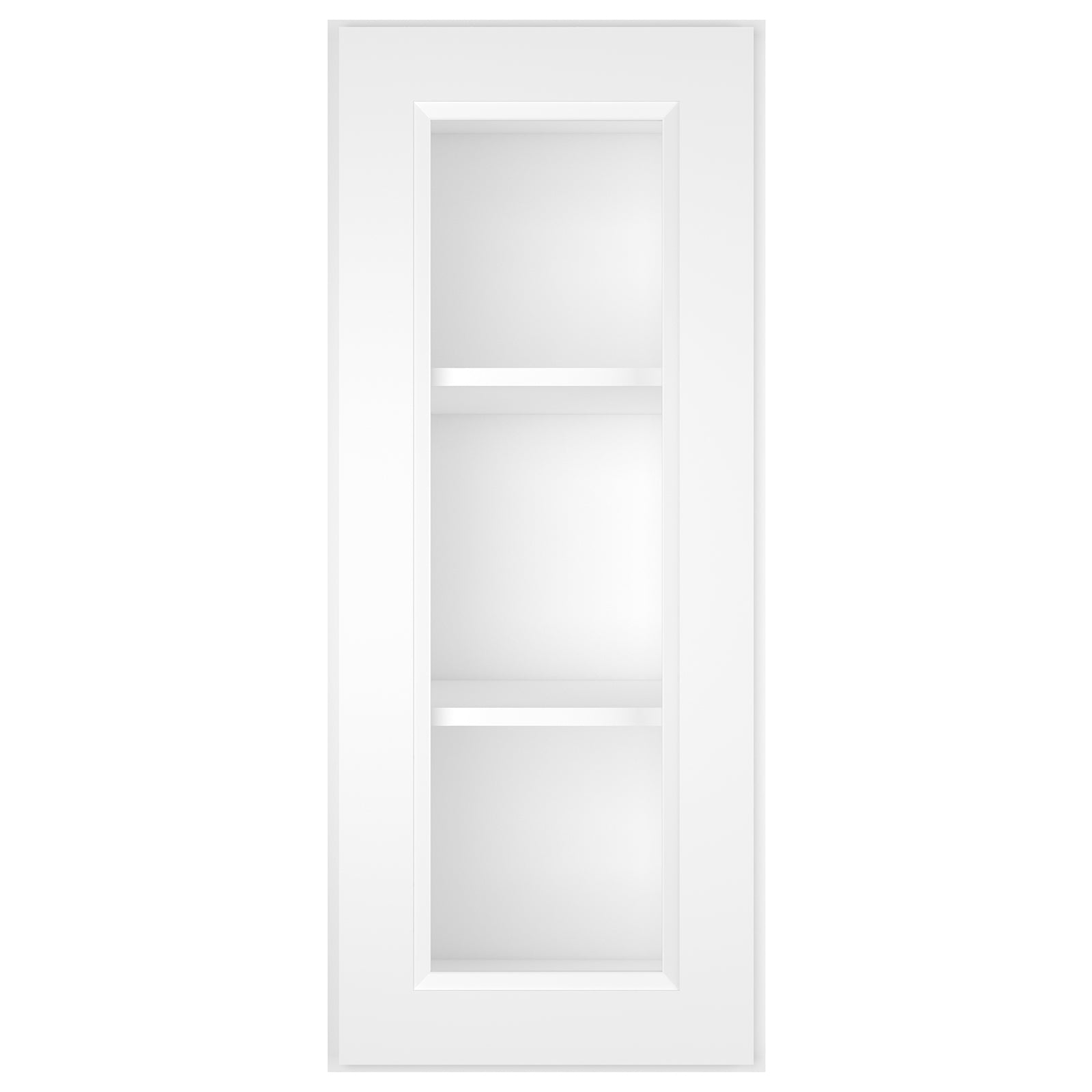 12"D*15"W*36"H Birch Solid Wood Medicine Cabinet Wall Mounted W1536GD