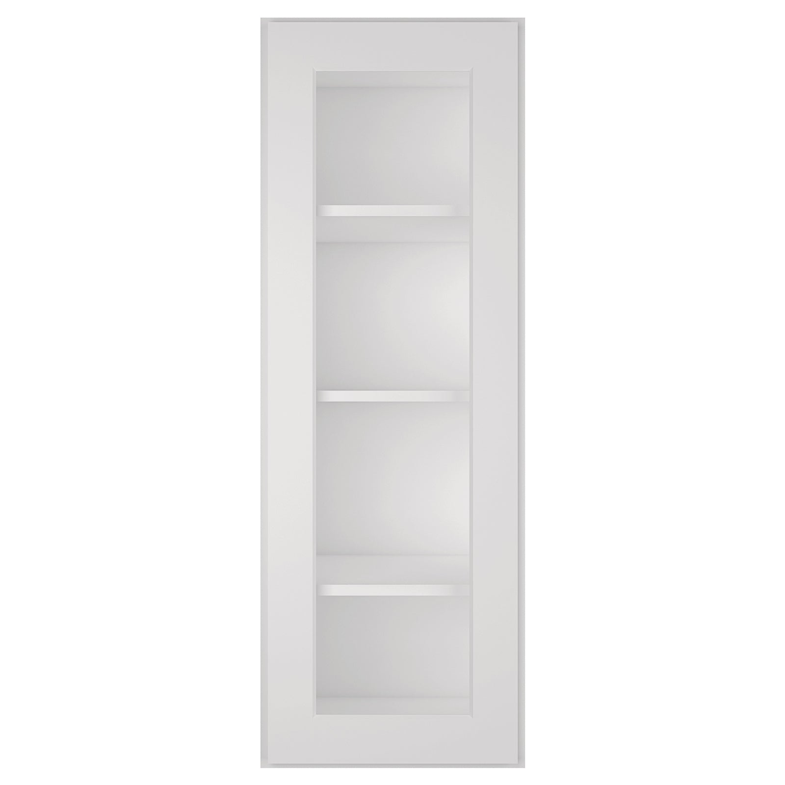 12"D*15"W*42"H Birch Solid Wood Medicine Cabinet Wall Mounted W1542GD