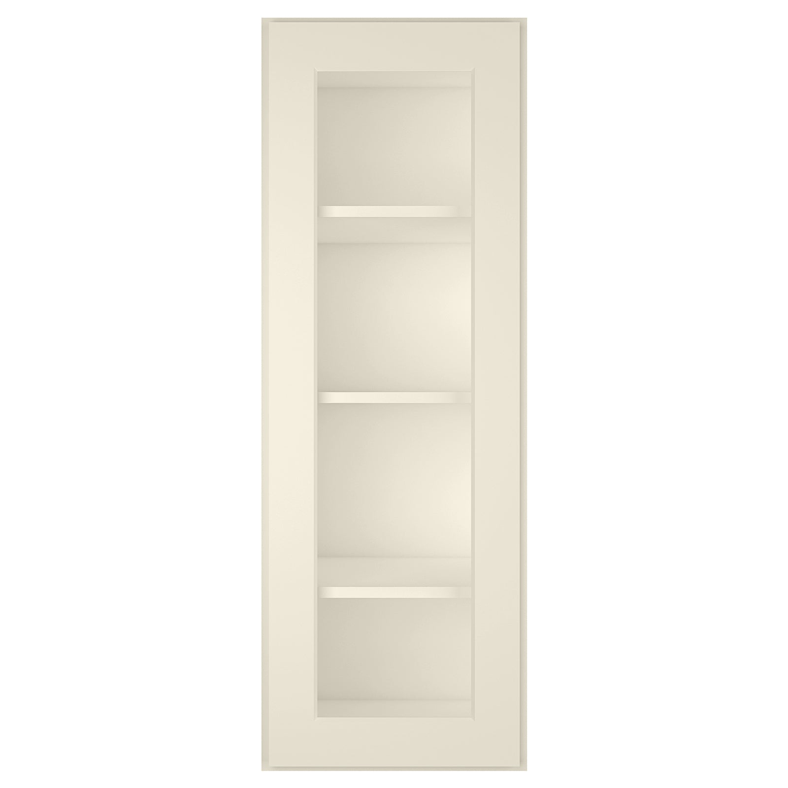 12"D*15"W*42"H Birch Solid Wood Medicine Cabinet Wall Mounted W1542GD