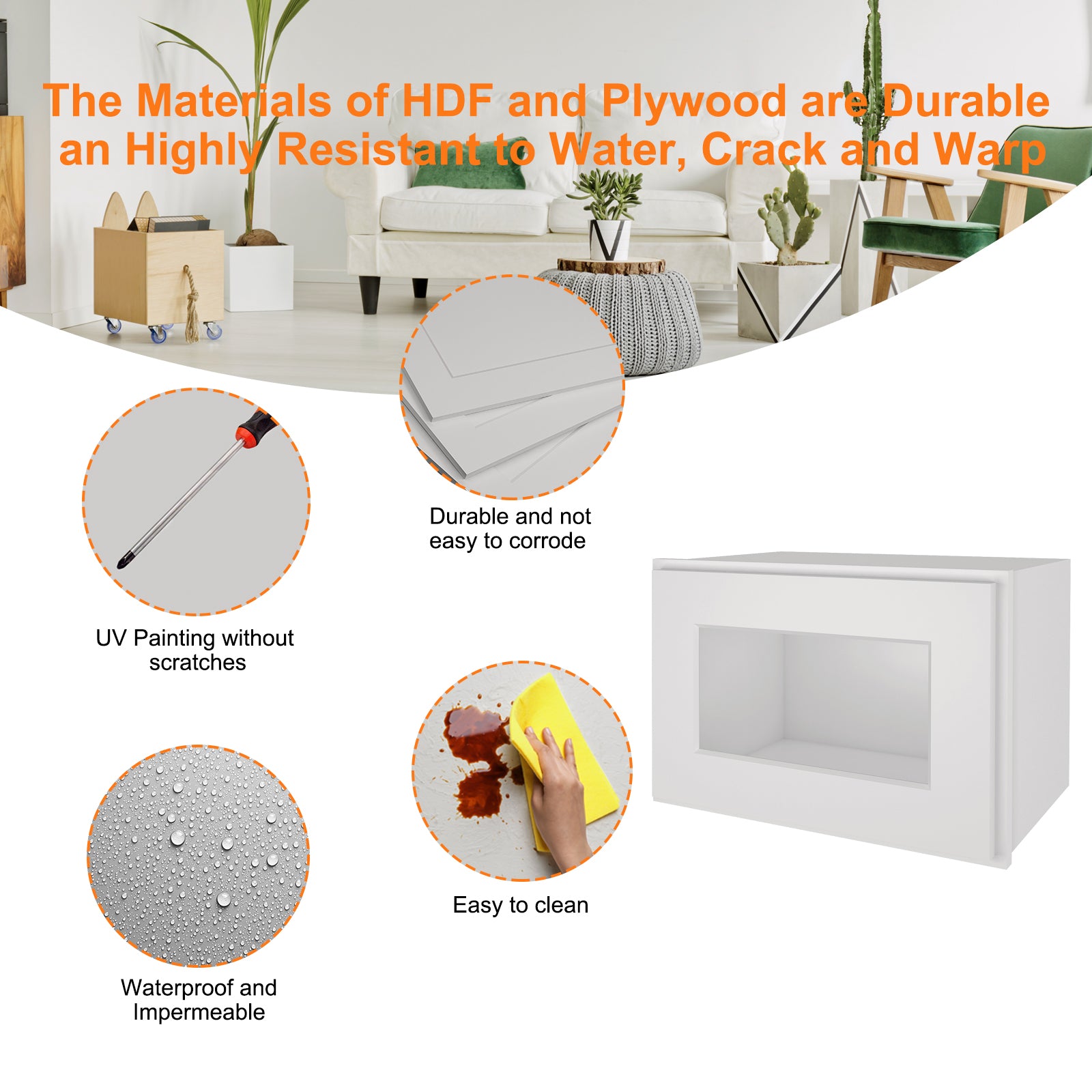 12"D*18"W*12"H Birch Solid Wood Medicine Cabinet Wall Mounted W1812GD