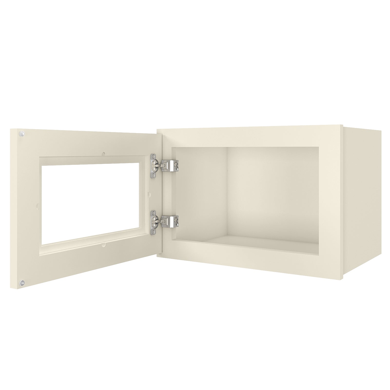 12"D*18"W*12"H Birch Solid Wood Medicine Cabinet Wall Mounted W1812GD