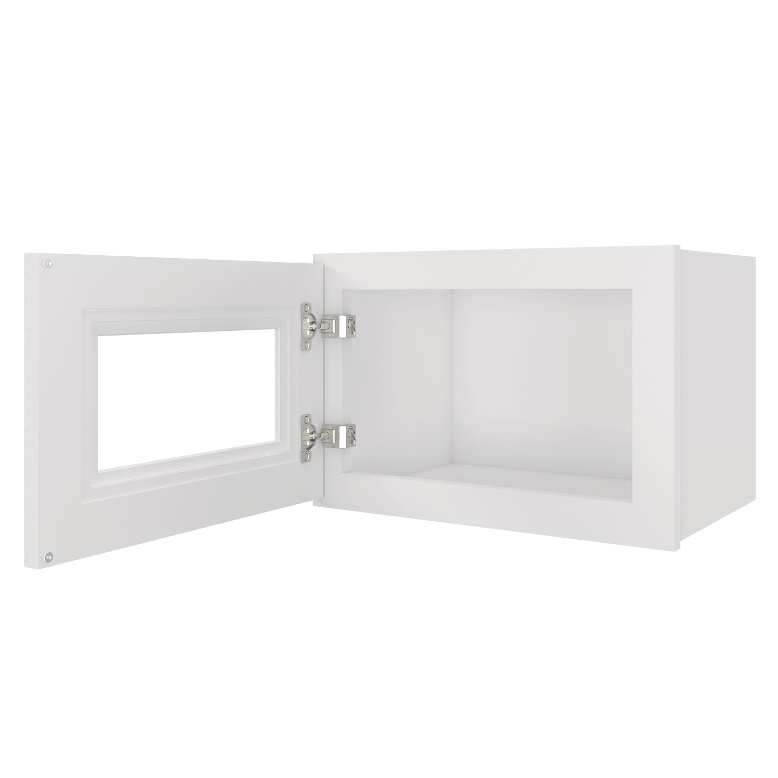 12"D*18"W*12"H Birch Solid Wood Medicine Cabinet Wall Mounted W1812GD