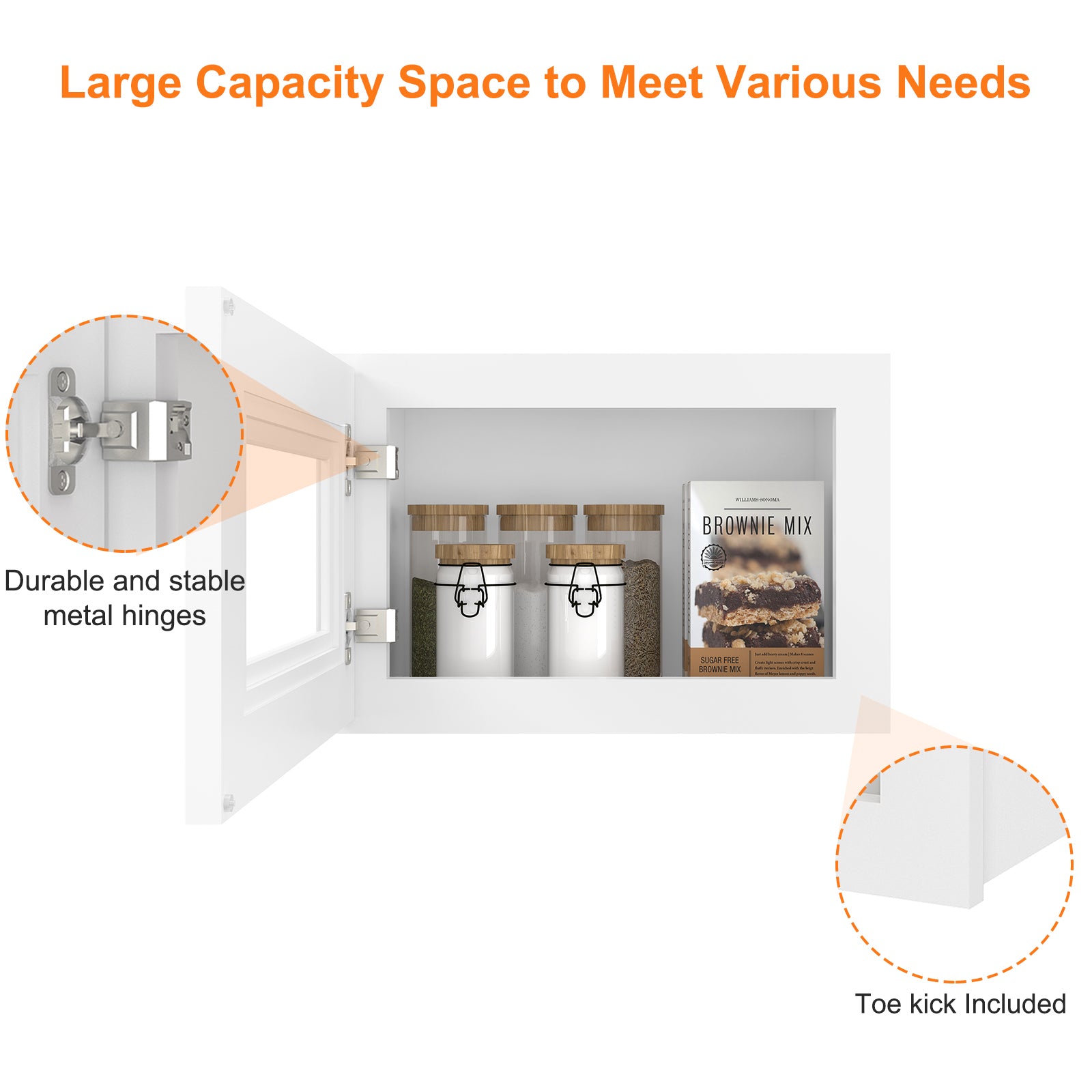 12"D*18"W*12"H Birch Solid Wood Medicine Cabinet Wall Mounted W1812GD