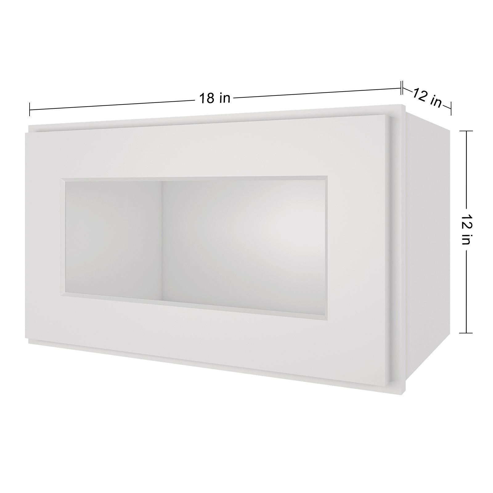 12"D*21"W*12"H Birch Solid Wood Medicine Cabinet Wall Mounted W2112GD