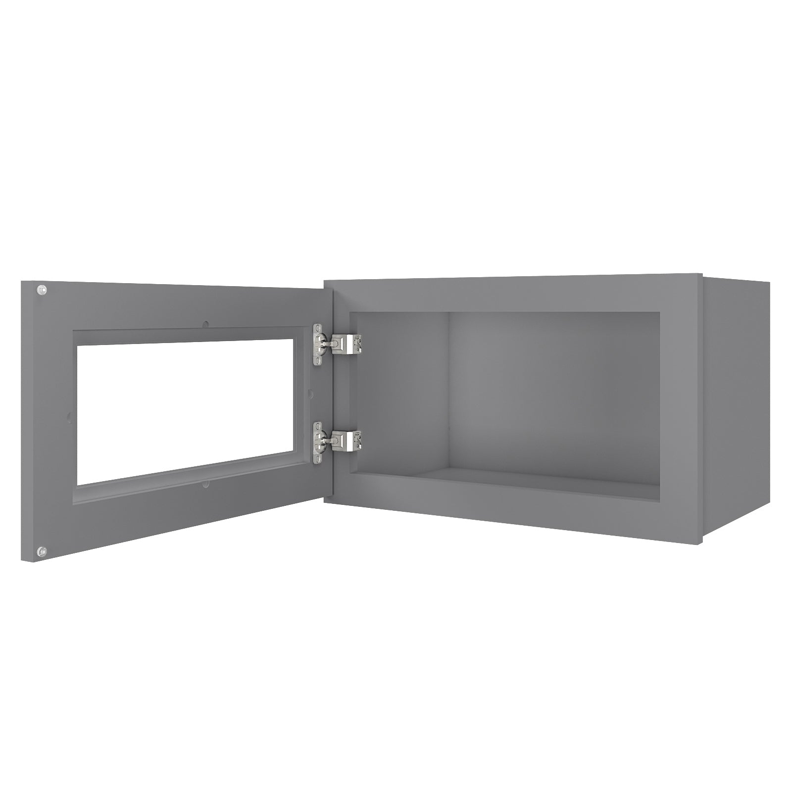 12"D*21"W*12"H Birch Solid Wood Medicine Cabinet Wall Mounted W2112GD