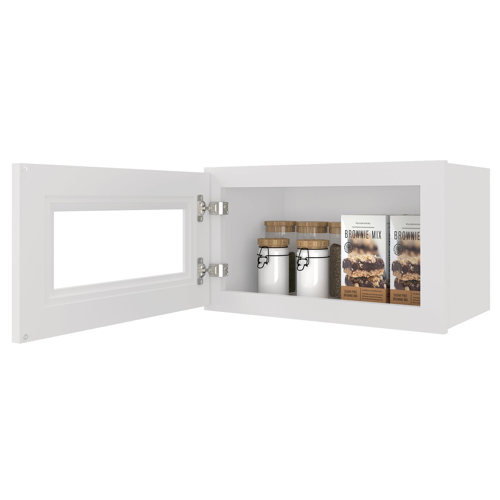 12"D*21"W*12"H Birch Solid Wood Medicine Cabinet Wall Mounted W2112GD