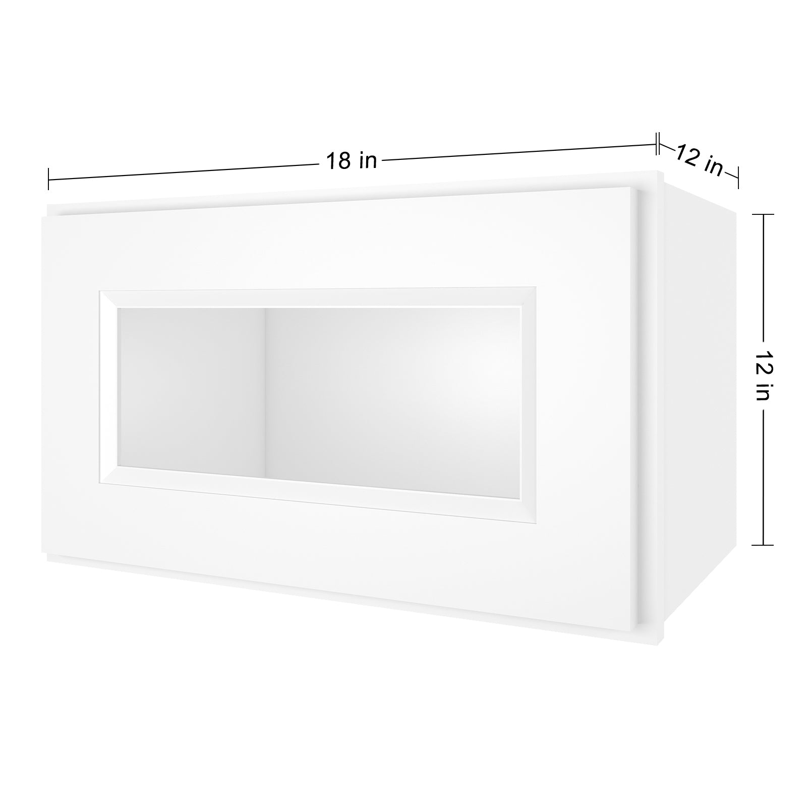 12"D*21"W*12"H Birch Solid Wood Medicine Cabinet Wall Mounted W2112GD